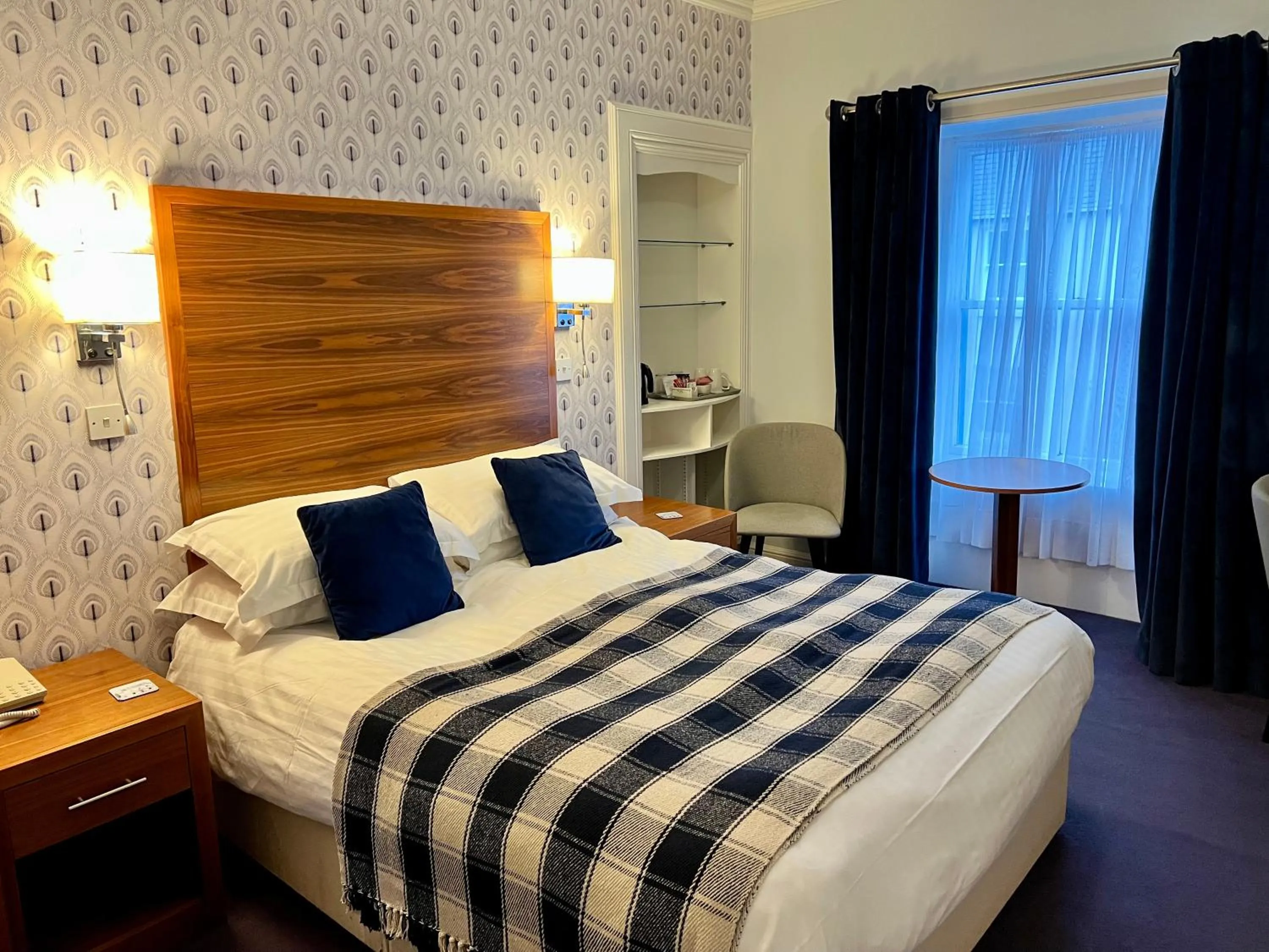 Bed in Selkirk Arms Hotel