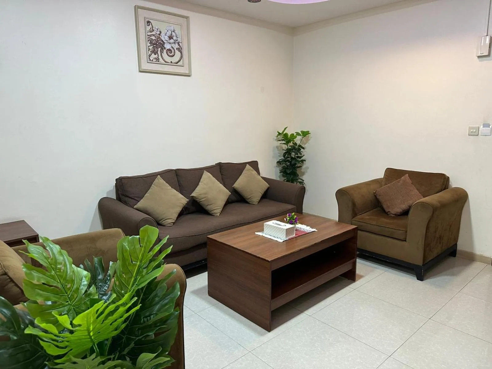 Living room in Al Massah Al Khalijiyah Furnished Units