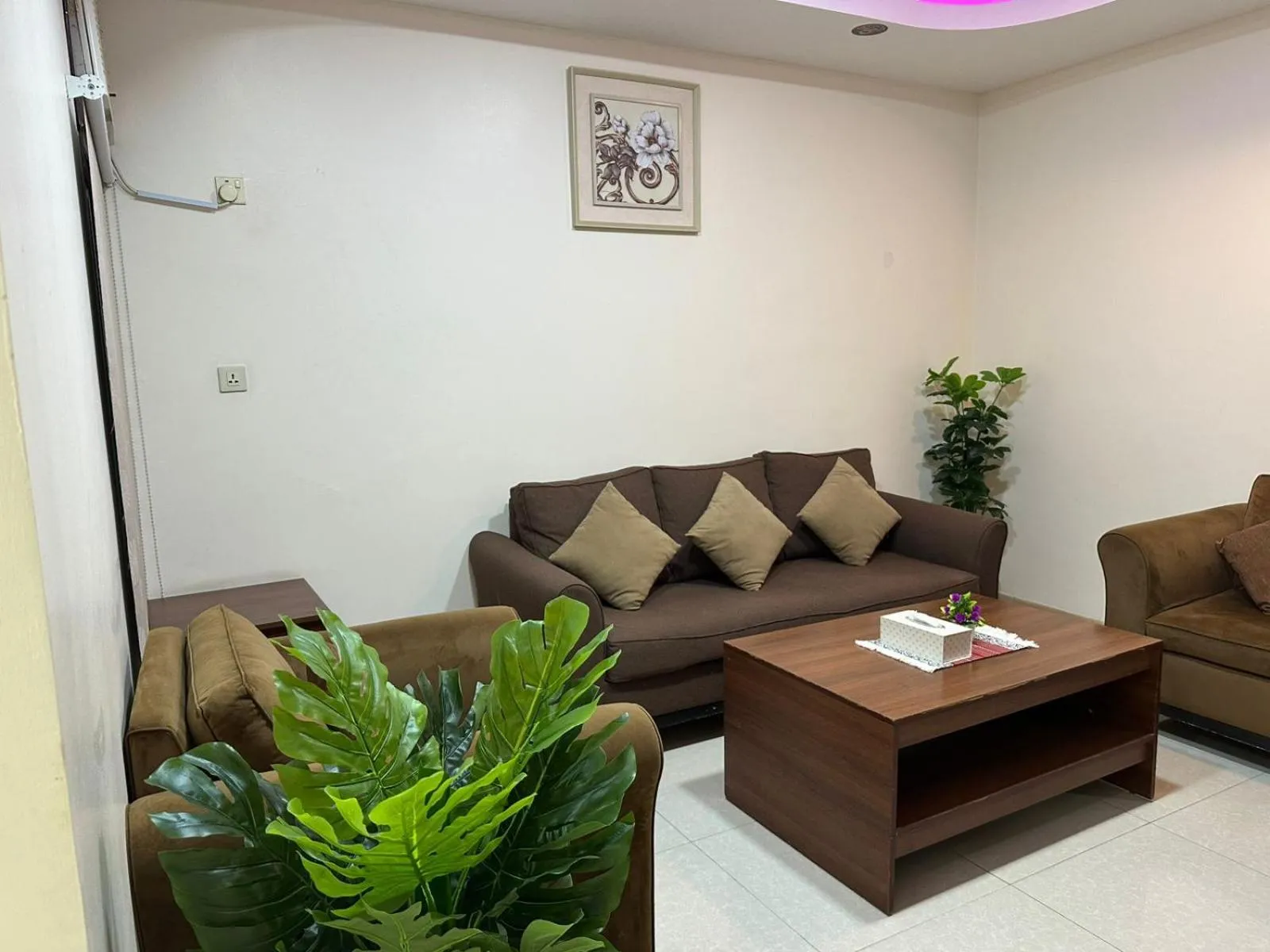 Living room in Al Massah Al Khalijiyah Furnished Units