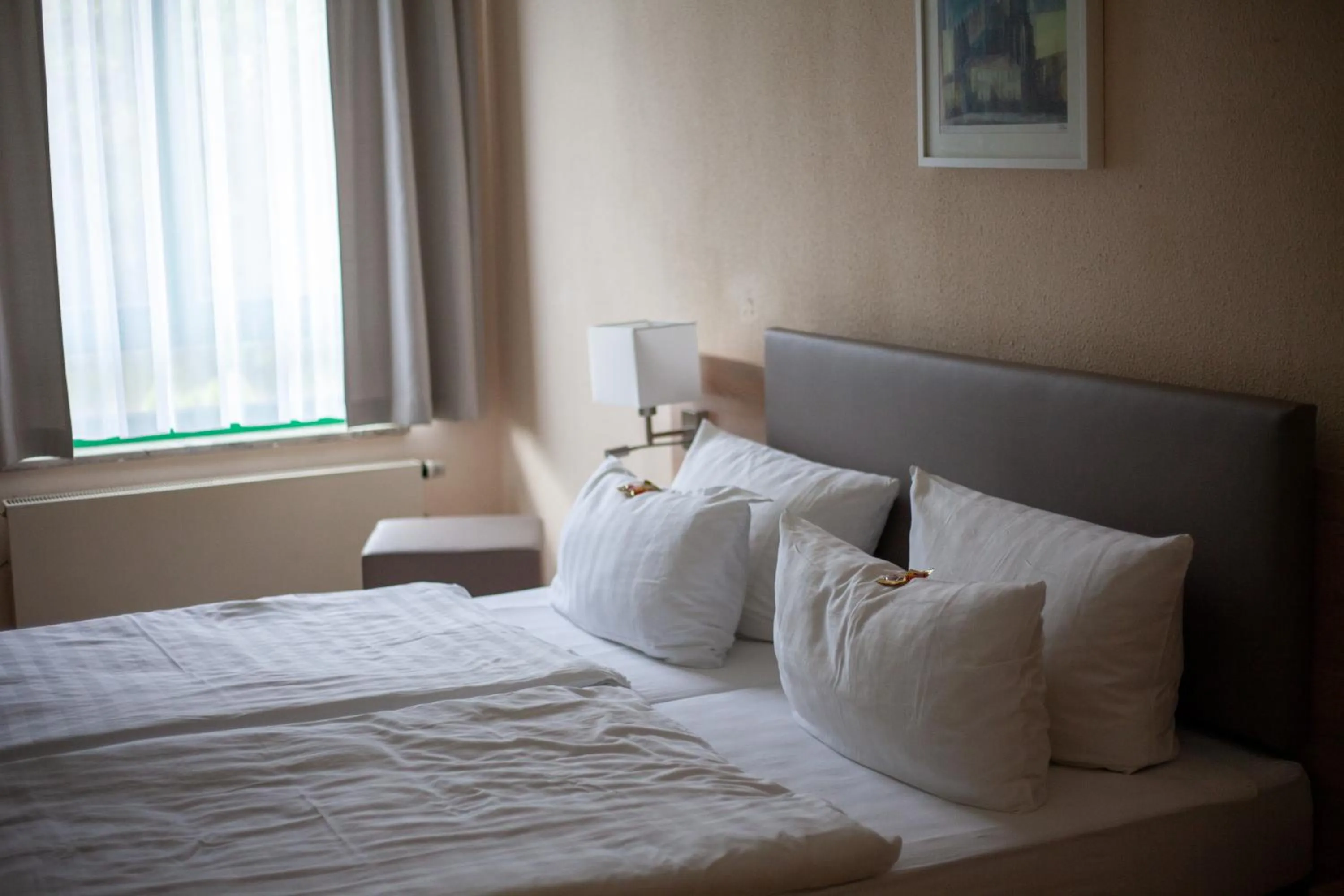 Bed in Hotel Landsberg