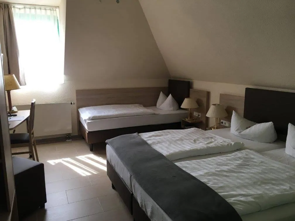 Photo of the whole room, Bed in Hotel Landsberg