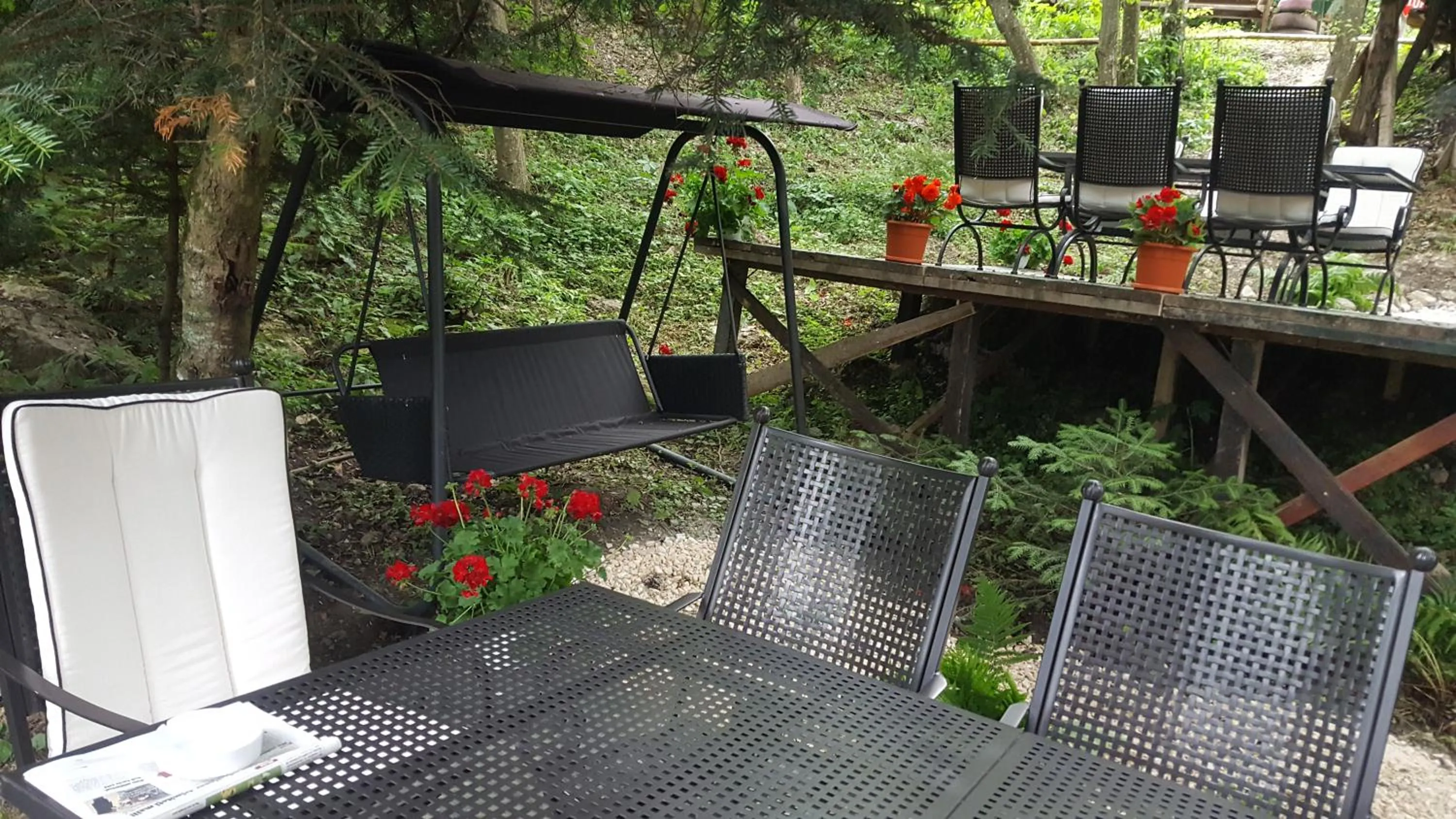 BBQ facilities in Ioana Boutique Hotel