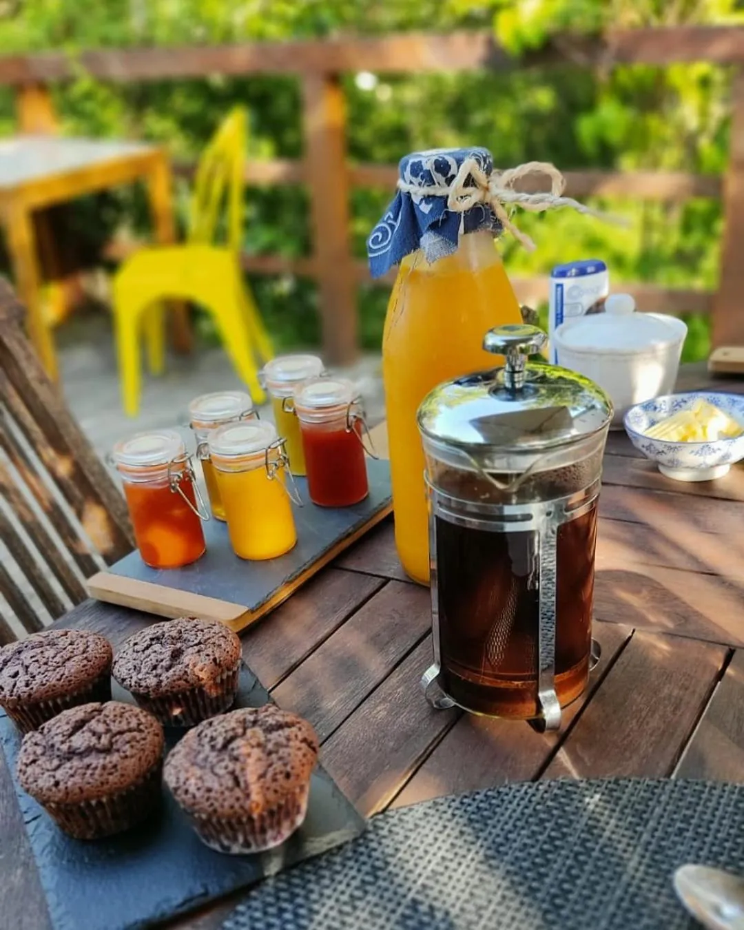 Continental breakfast in Casa do Cabeço