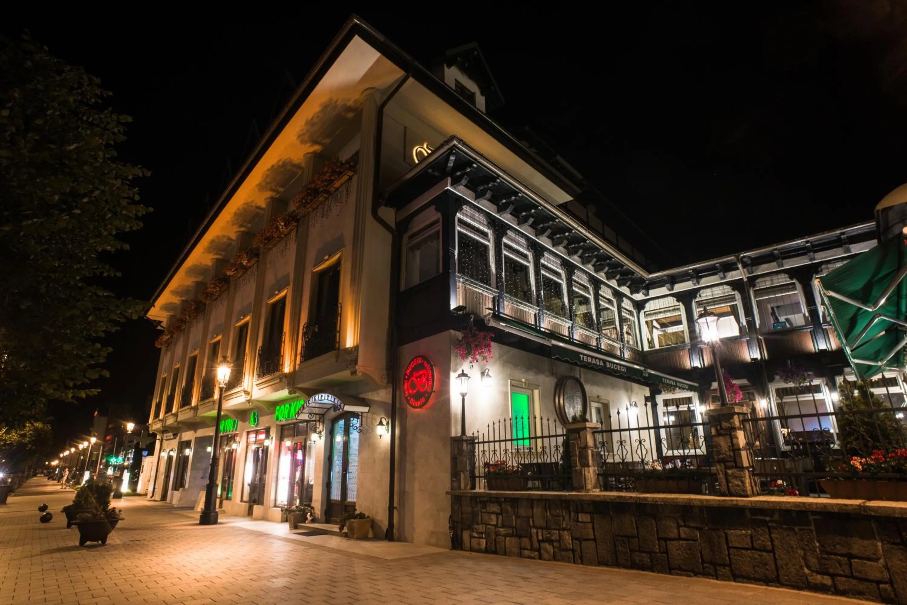 Facade/entrance in Hotel Bucegi