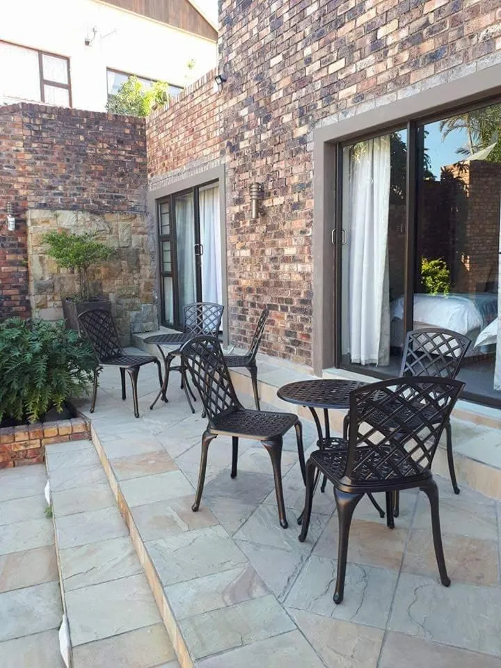 Patio in Blue Sea Guest House