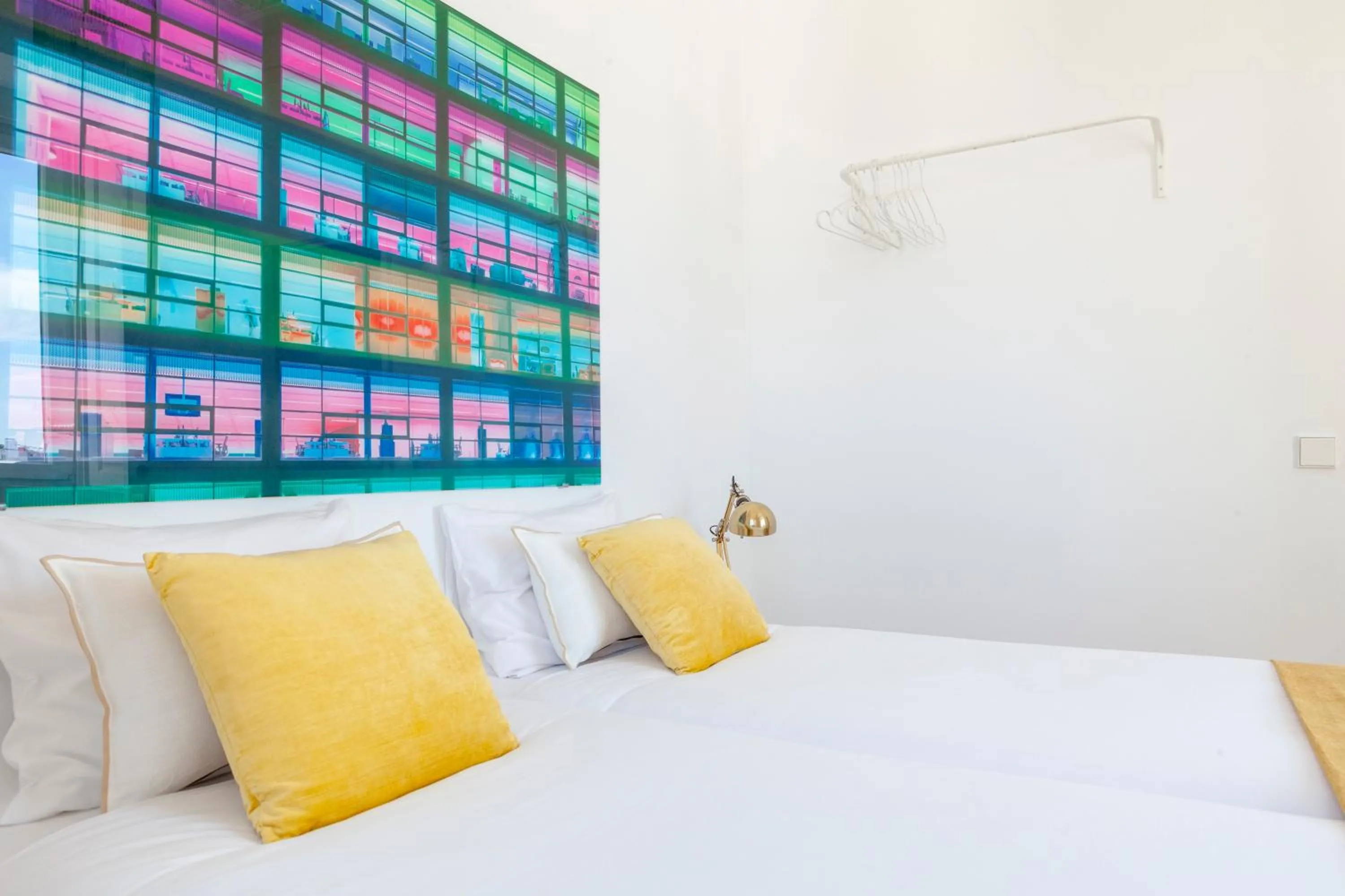 Bed in Alfama Amazing Scenic River and City View Charming apartment With 2 bedrooms and AC 19th Century Building