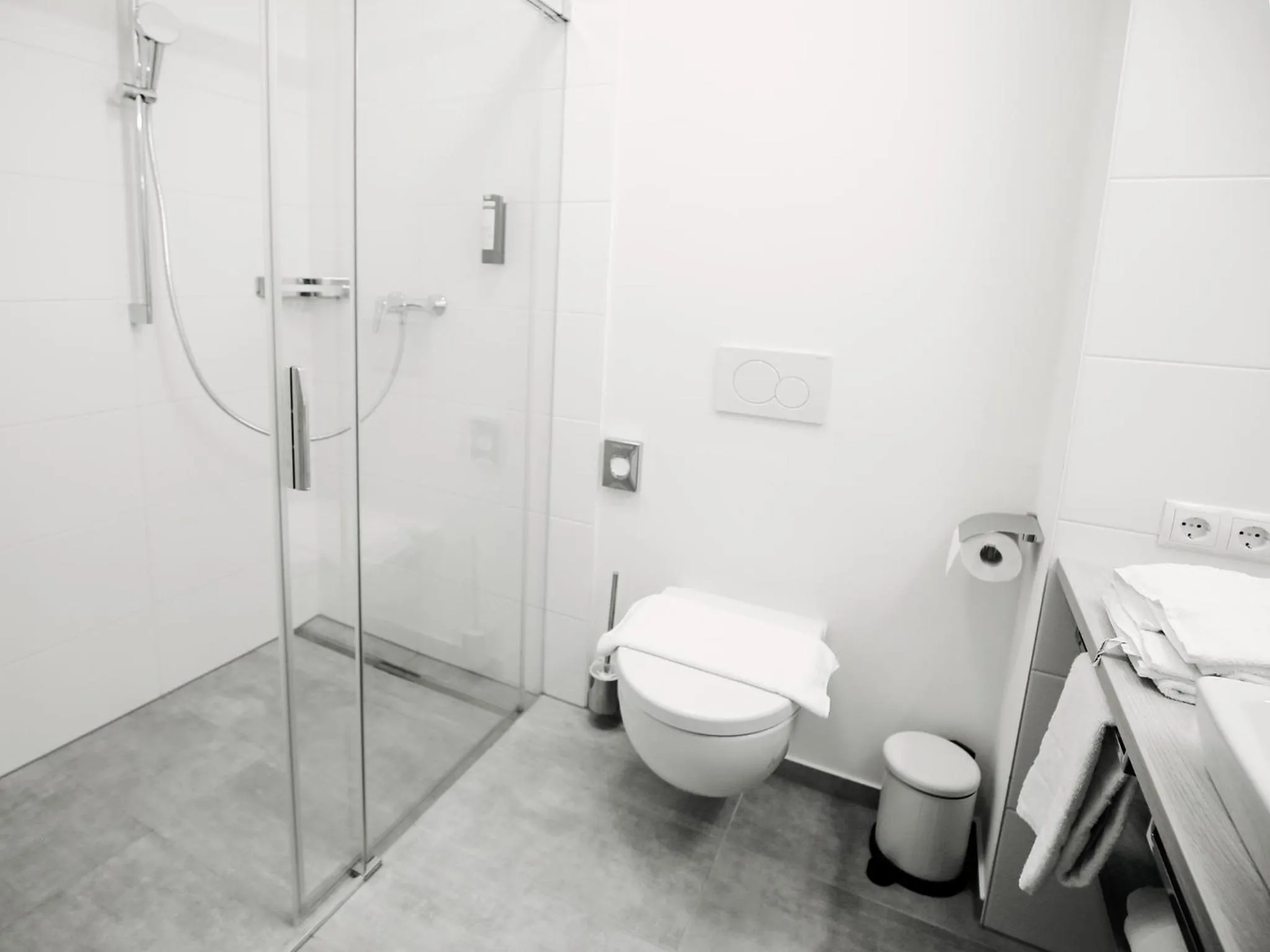 Shower in DORMERO SeHo Graz