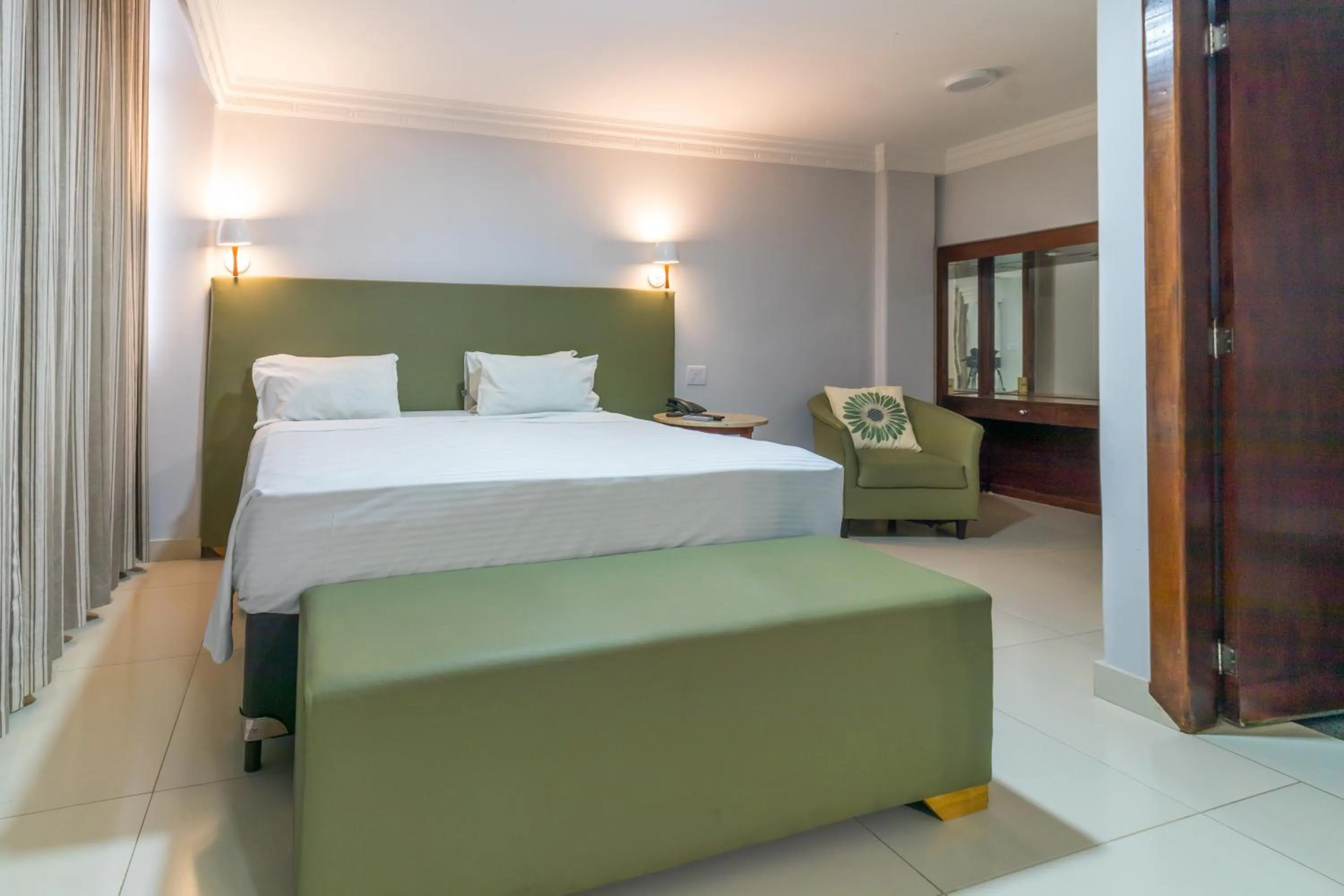 Bed in Umuarama Plaza Hotel by Castelo Itaipava