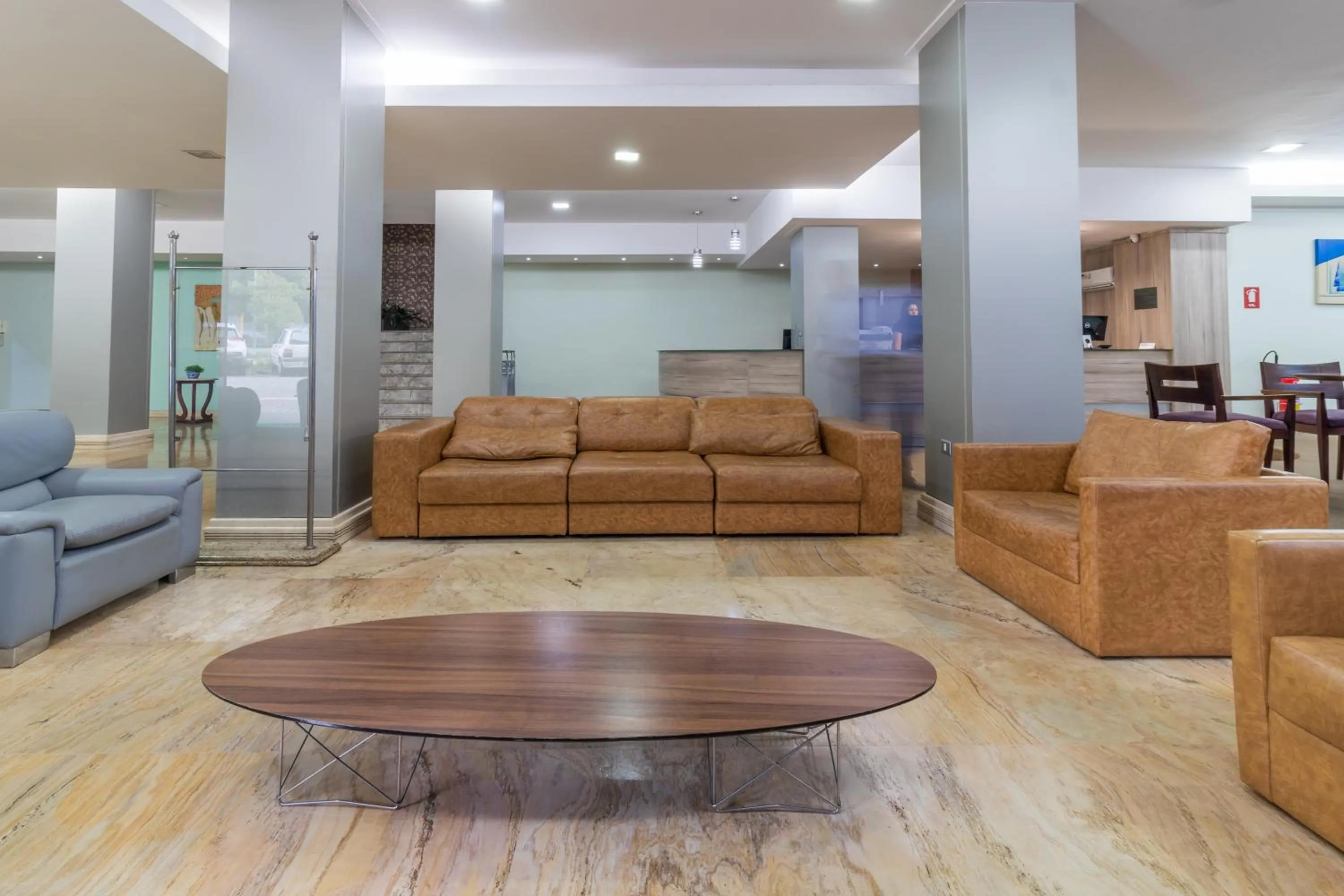 Living room in Umuarama Plaza Hotel by Castelo Itaipava