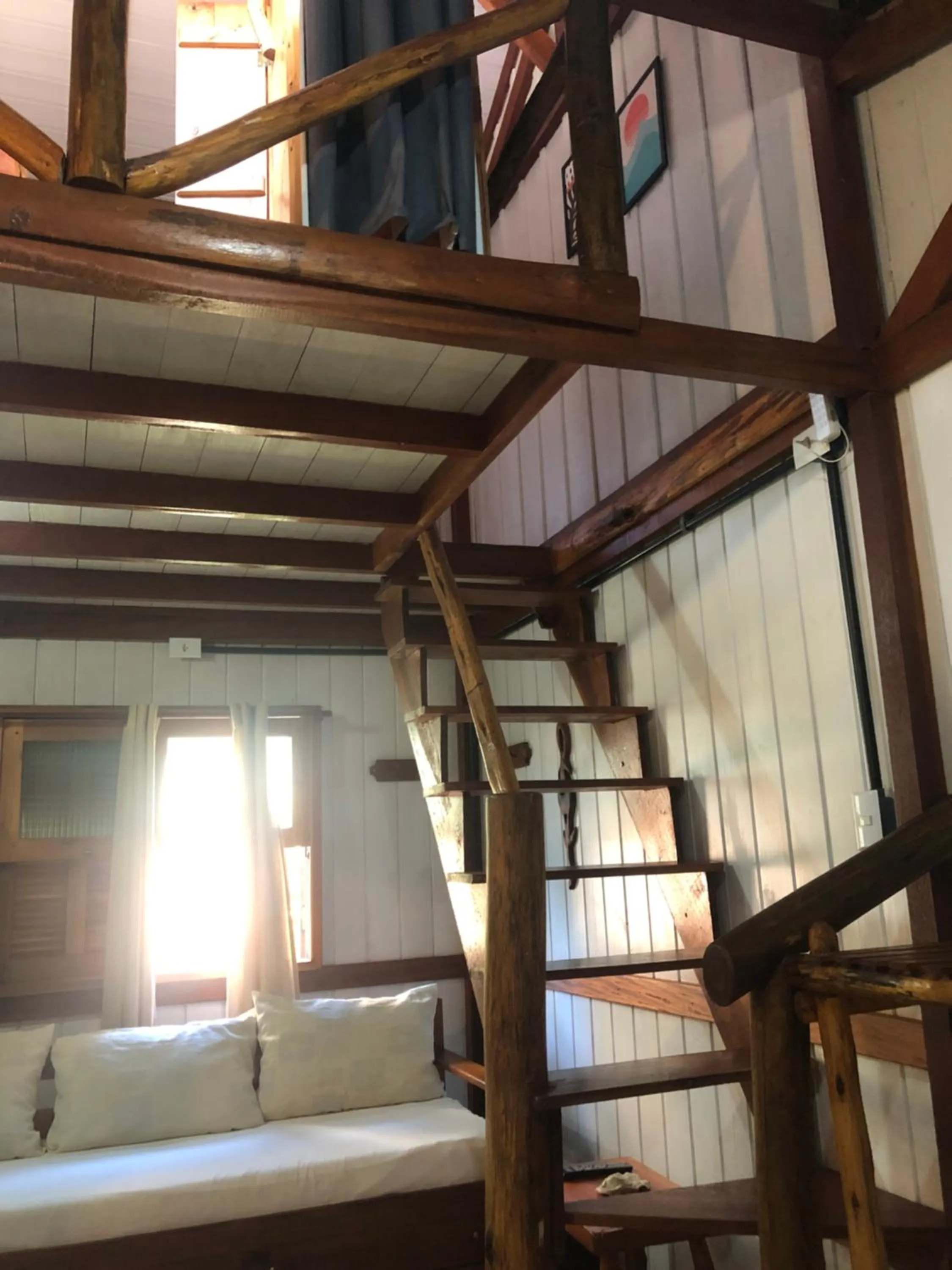 Bed in Recanto das Bromélias Chalés