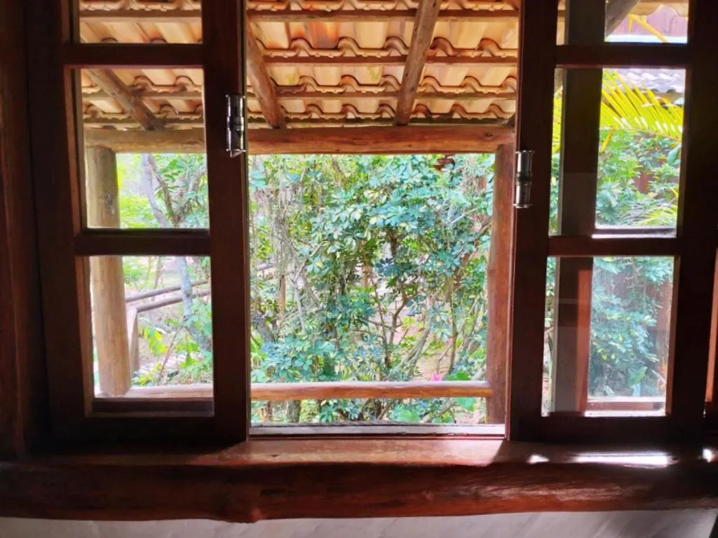 Balcony/Terrace in Recanto das Bromélias Chalés