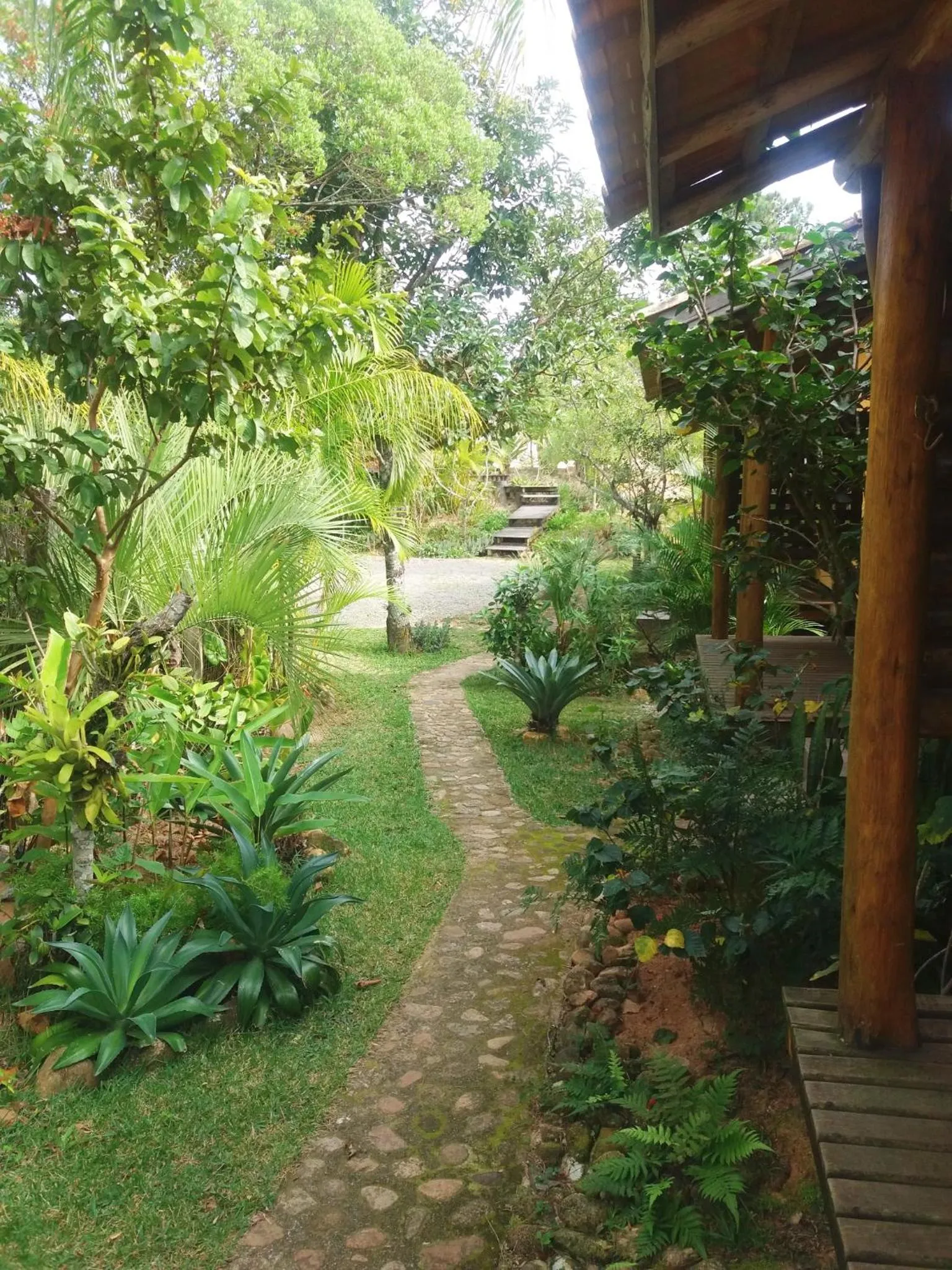 Garden in Recanto das Bromélias Chalés