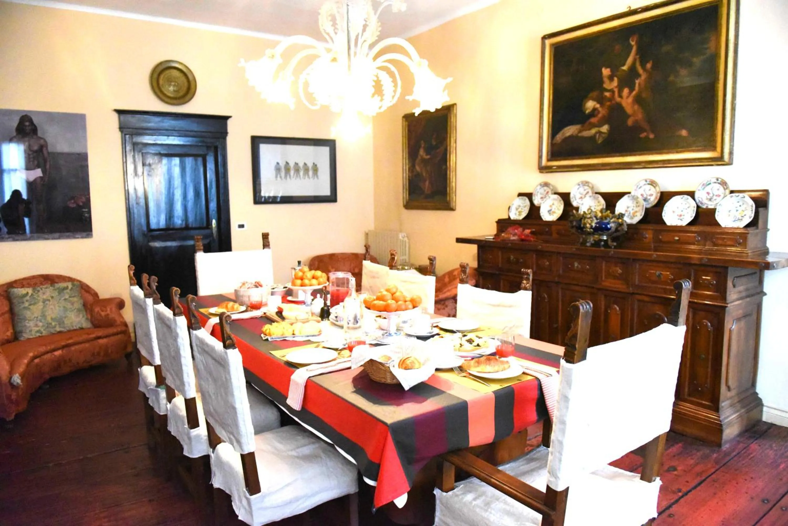 Dining area in Cesare Magli & Figli Residenza D'Epoca Luxury Rooms