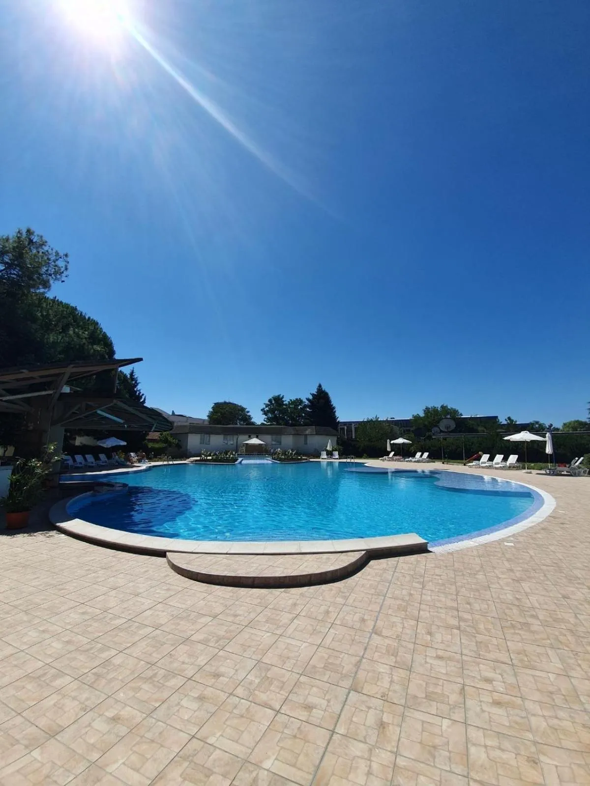 Swimming pool in Balaton Hotel