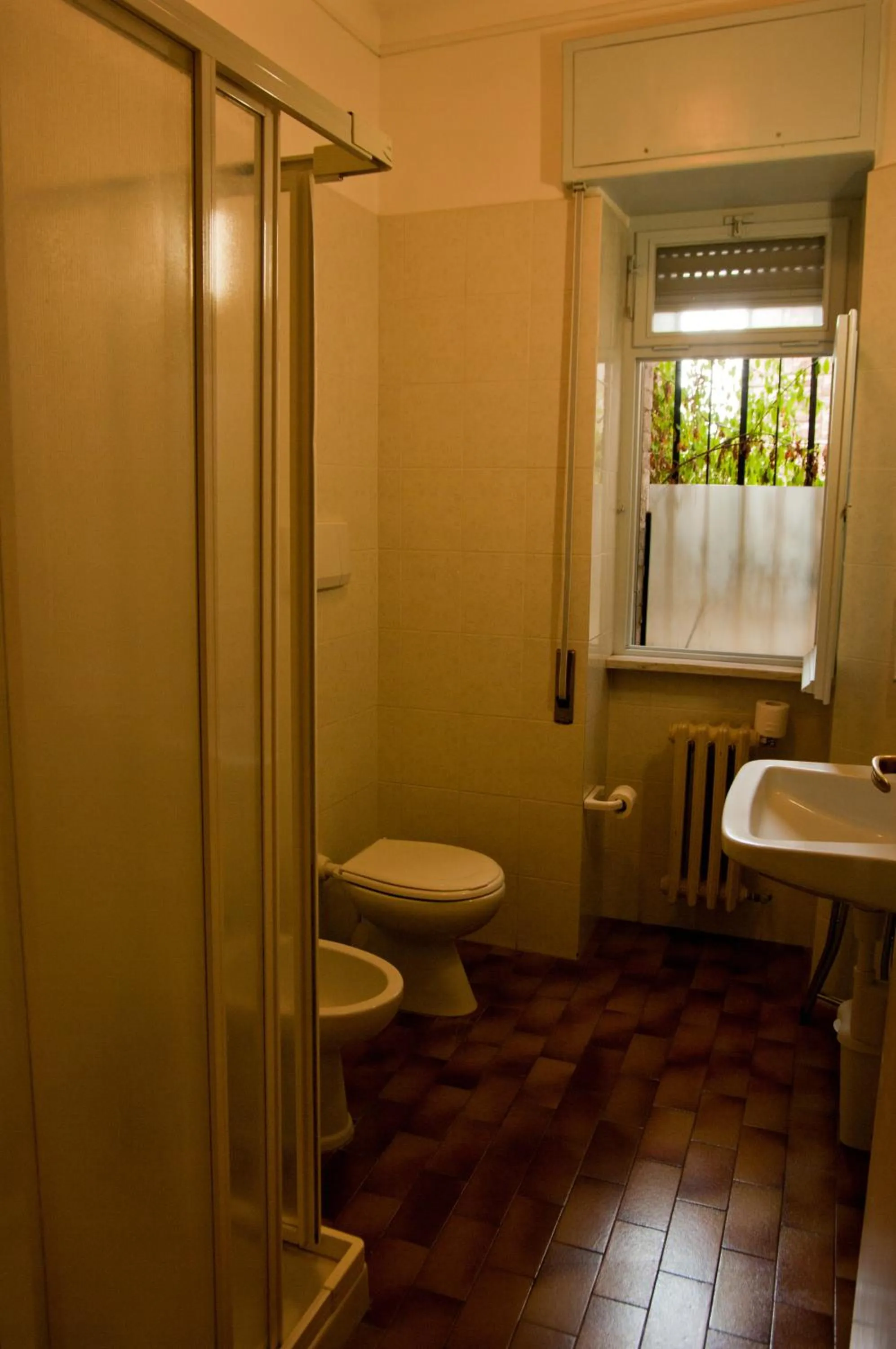 Bathroom in Cittadella Laudato Si'