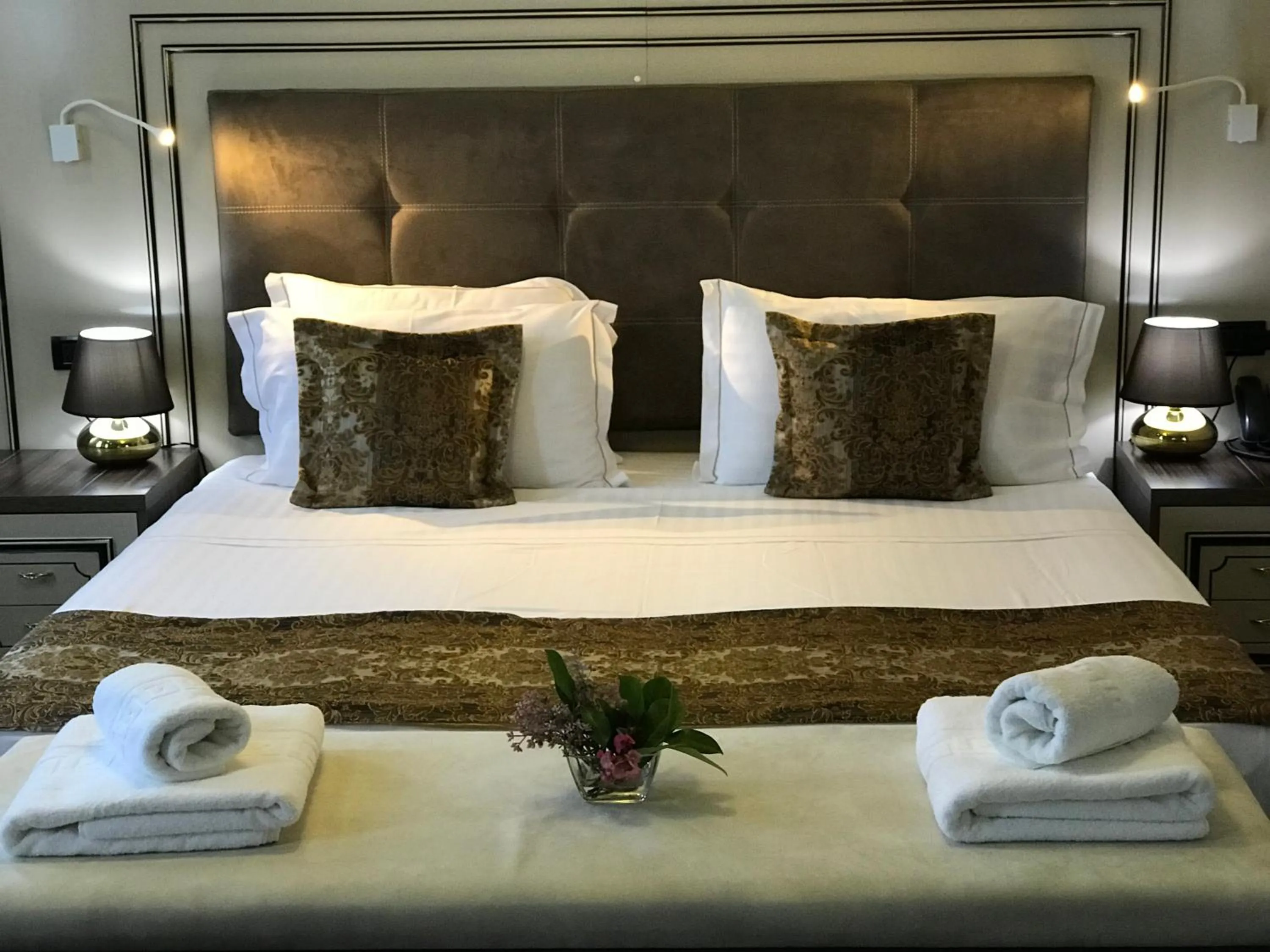 Bed in Hotel Deluxe