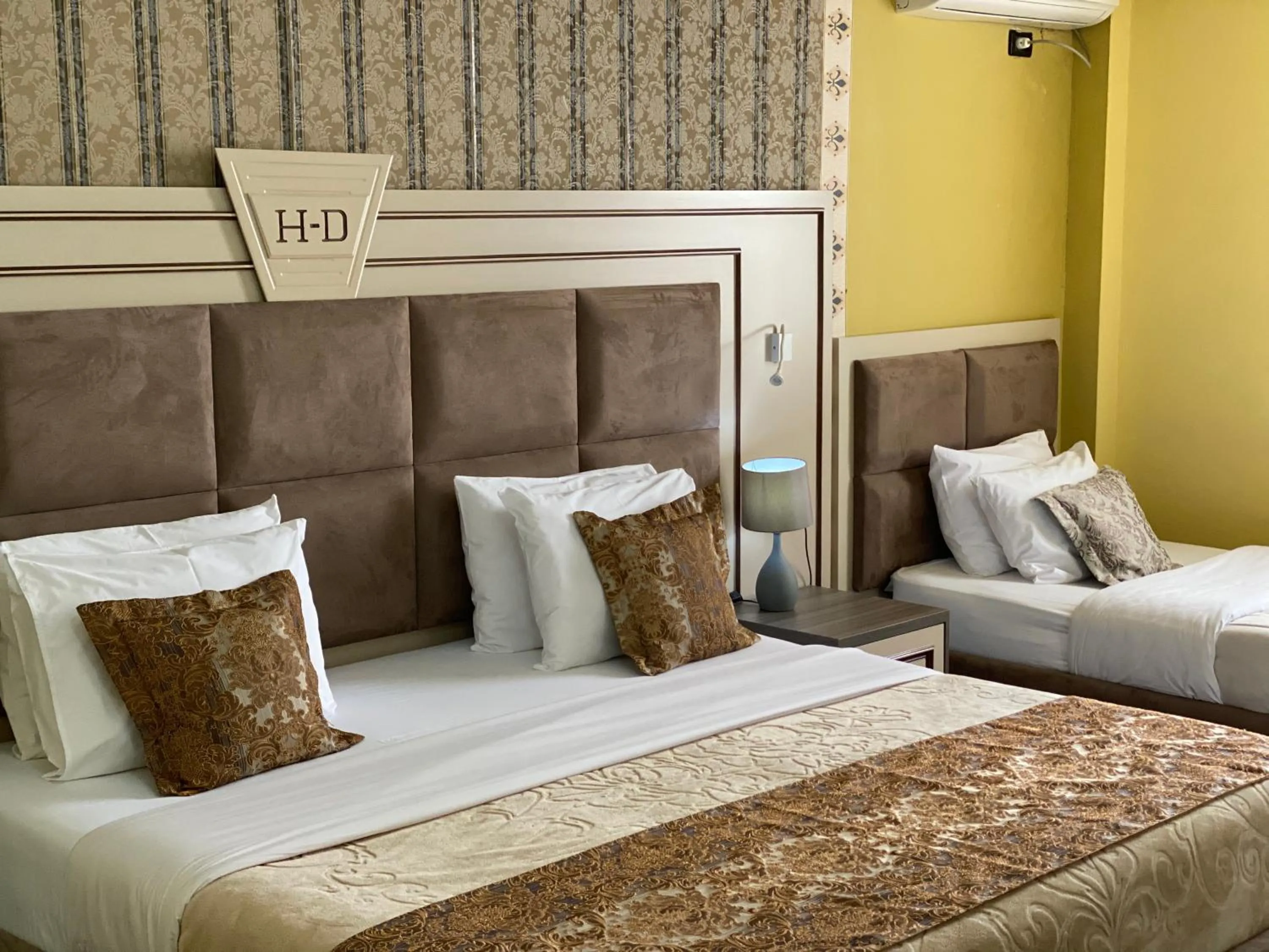Bed in Hotel Deluxe