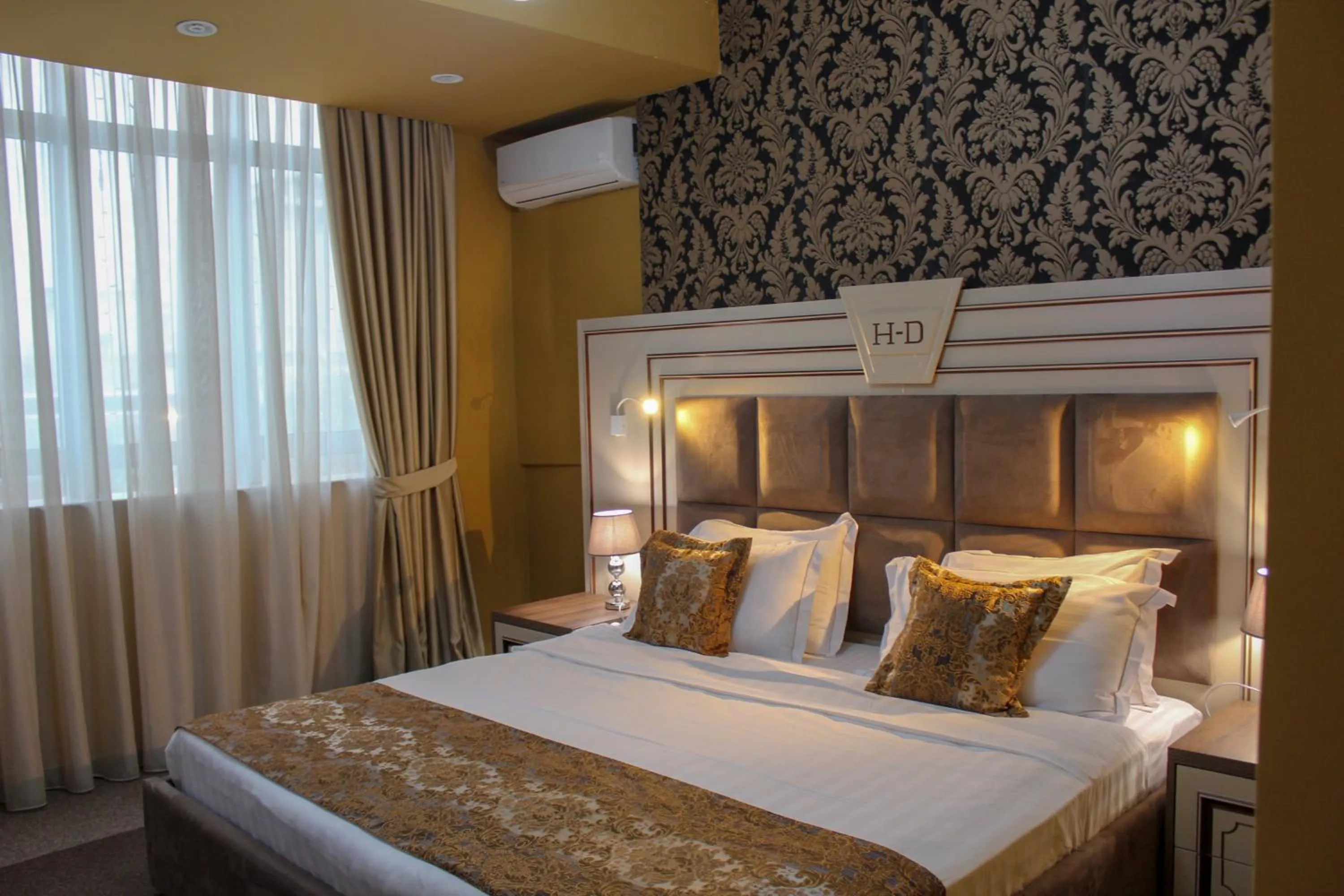 Bed in Hotel Deluxe
