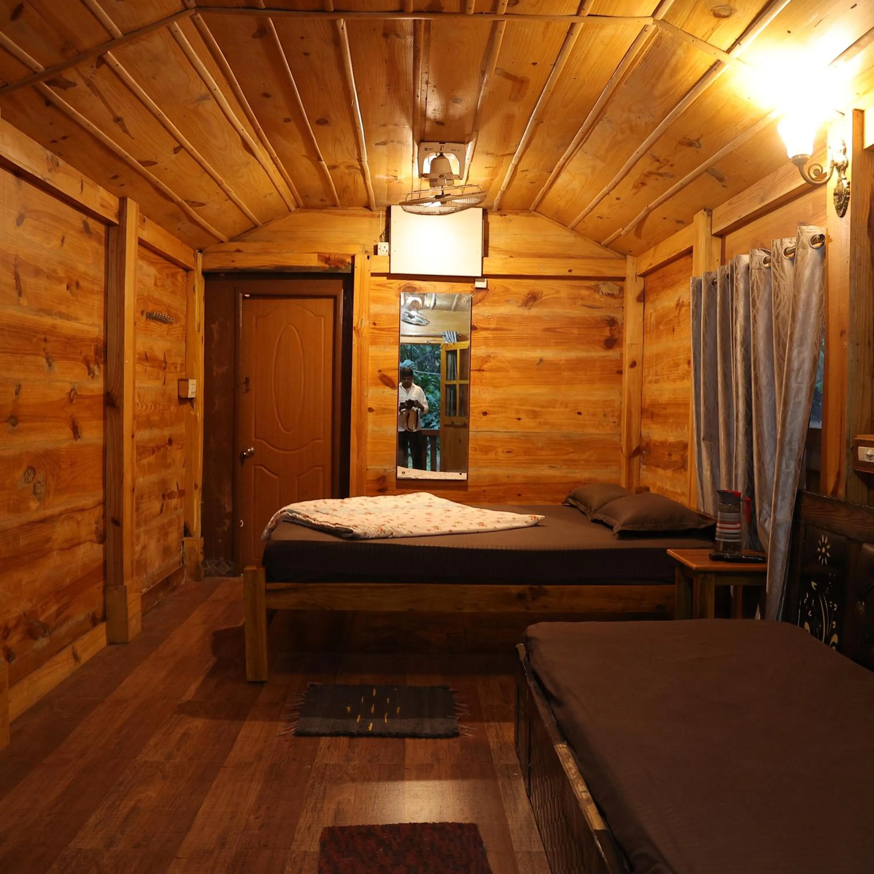 Bed in Farmers Son CampingGround