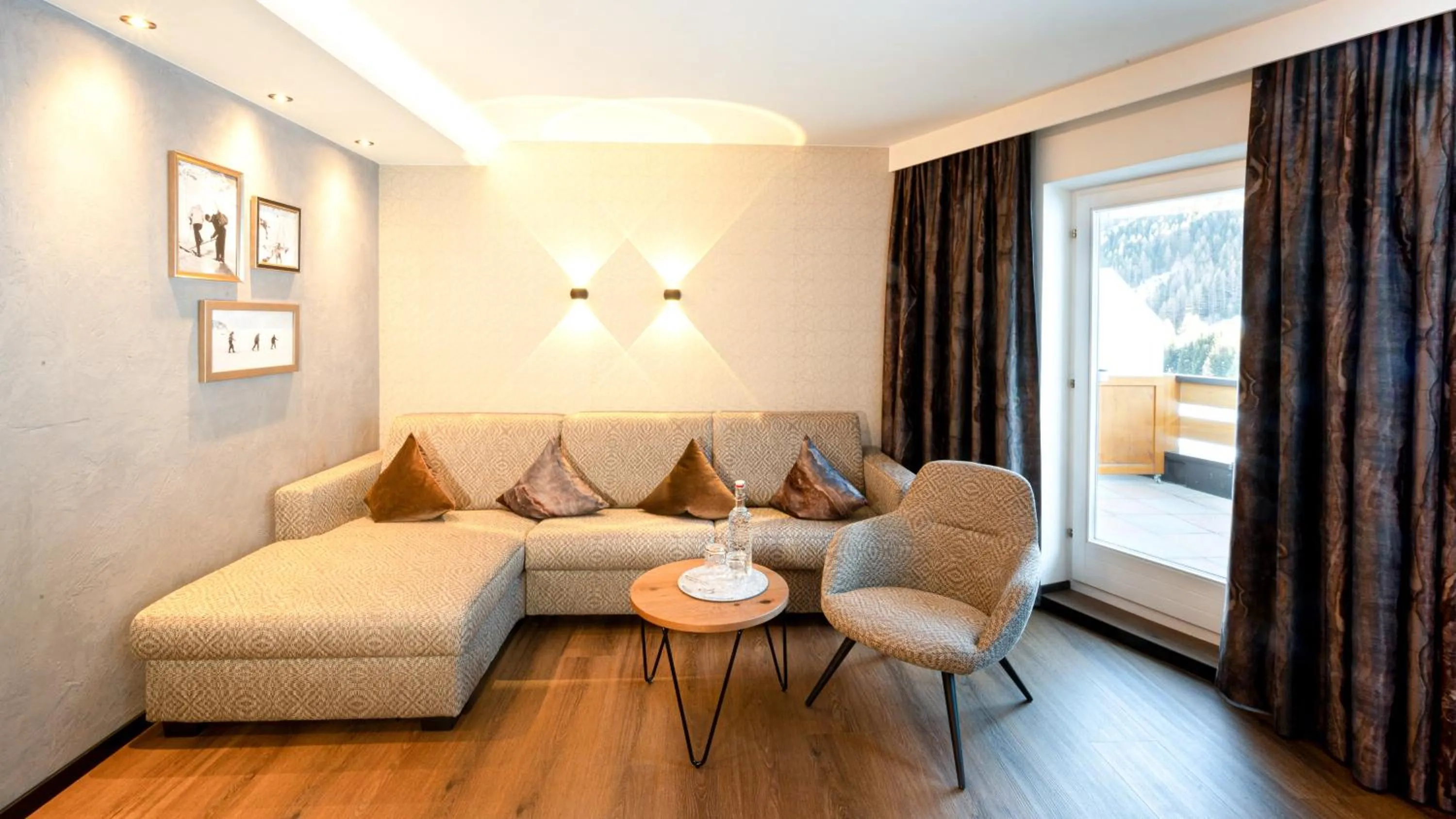 Living room in Belavita B&B