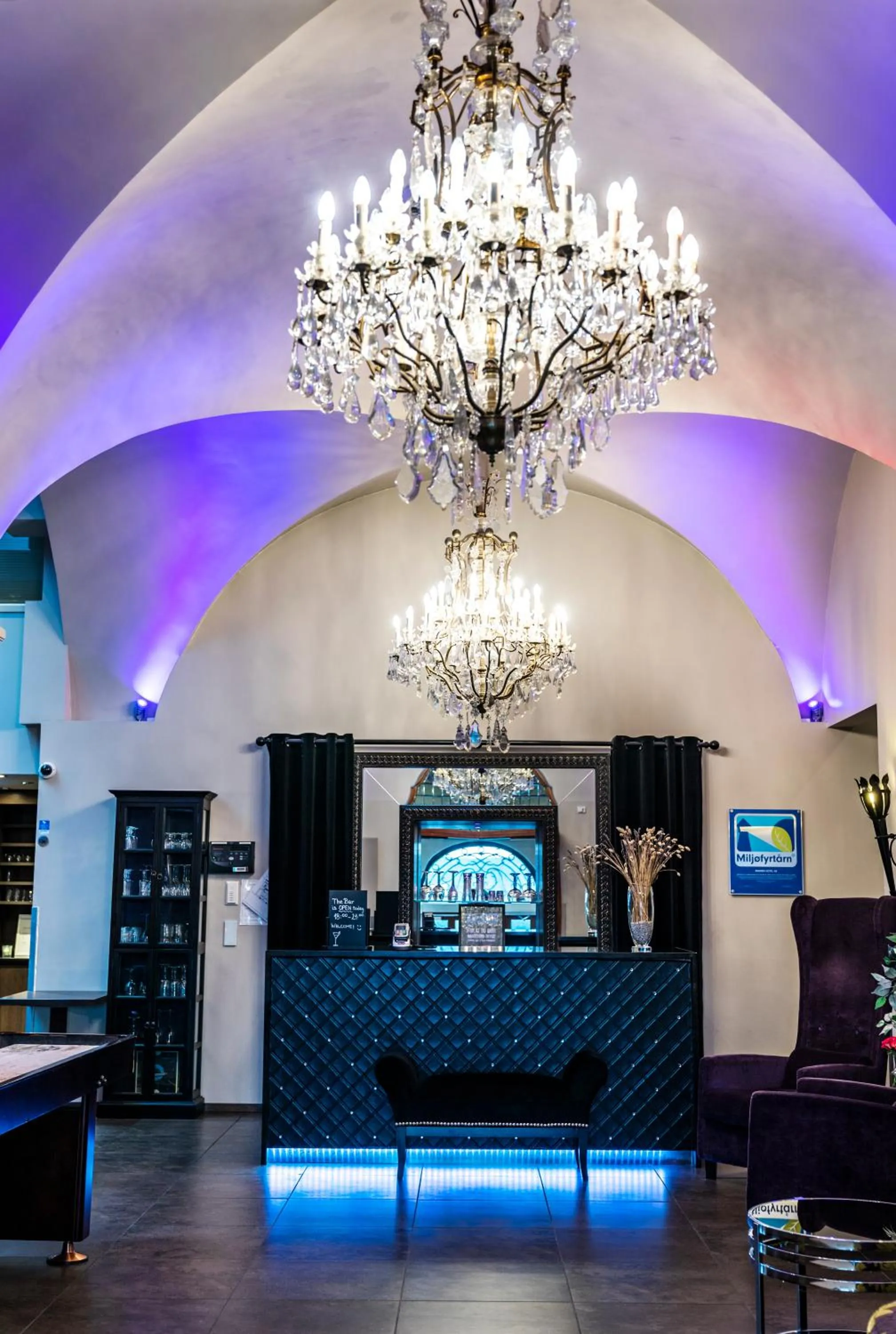 Lobby or reception in Banken Hotel