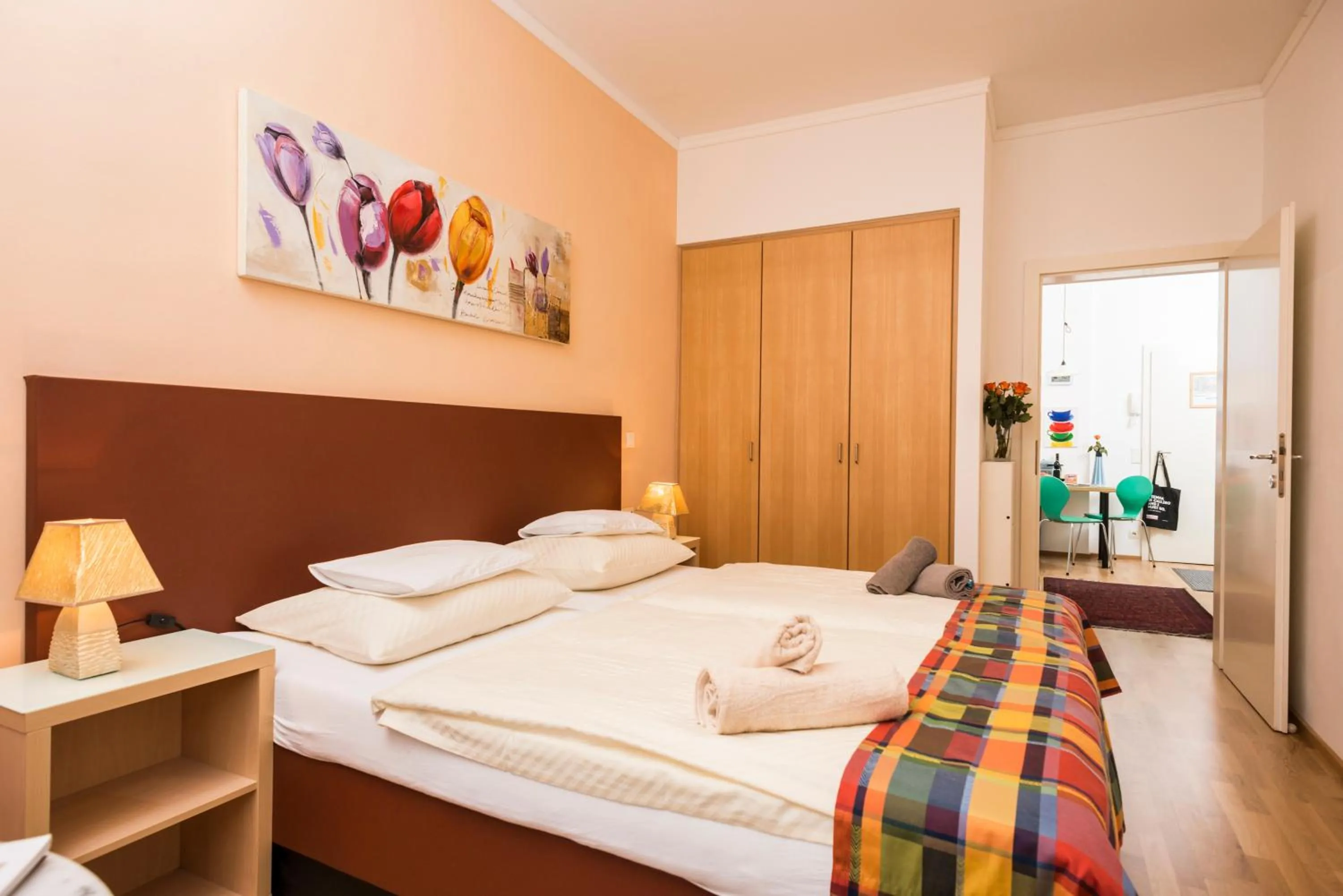 Photo of the whole room, Bed in Appartements Ferchergasse