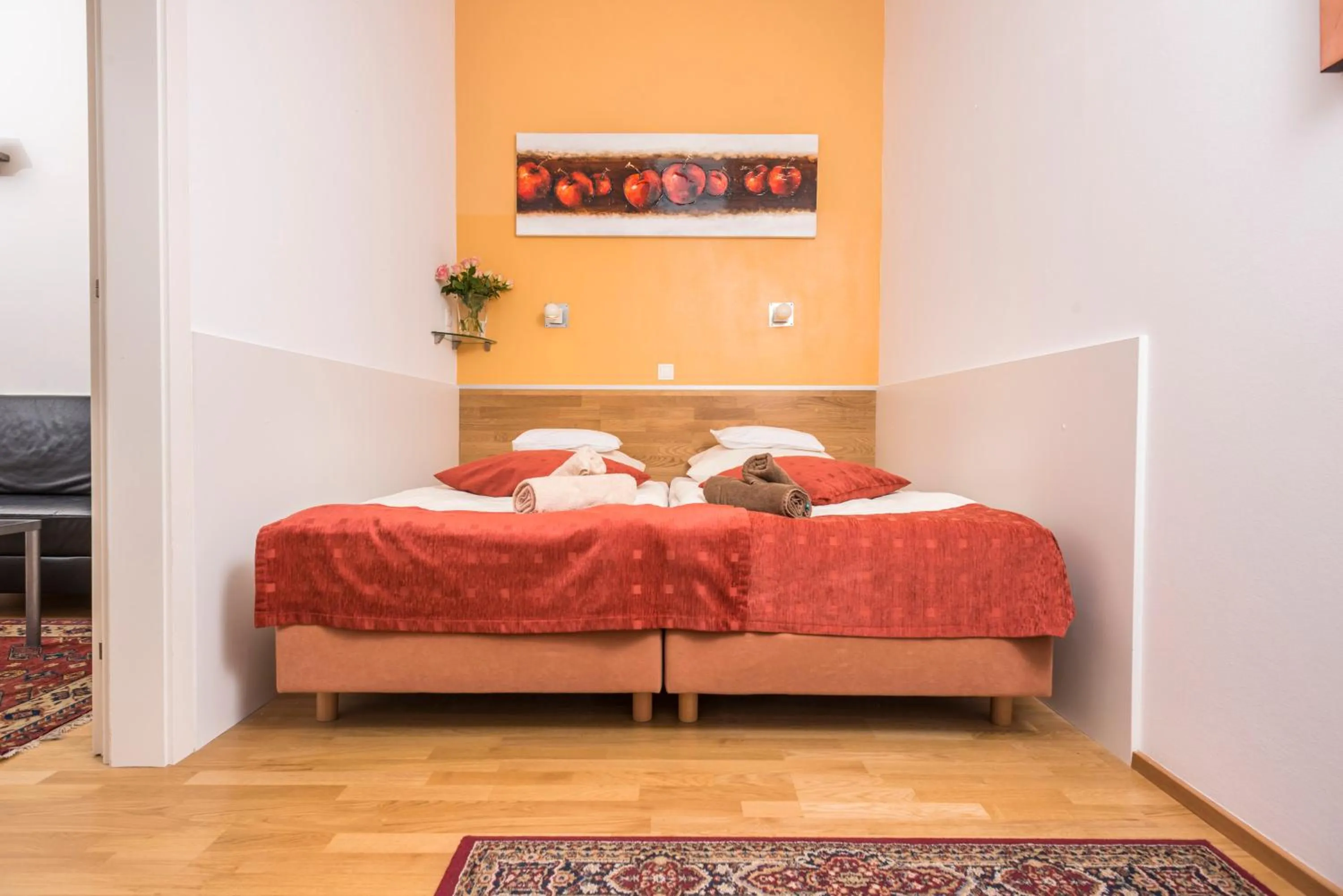 Photo of the whole room, Bed in Appartements Ferchergasse