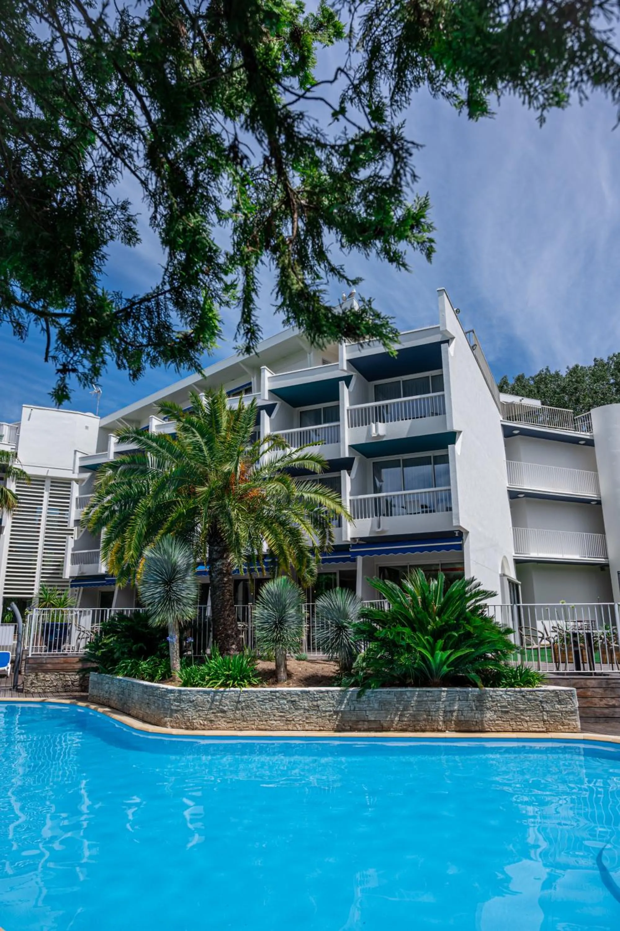 Swimming pool in Hotel Le Quetzal