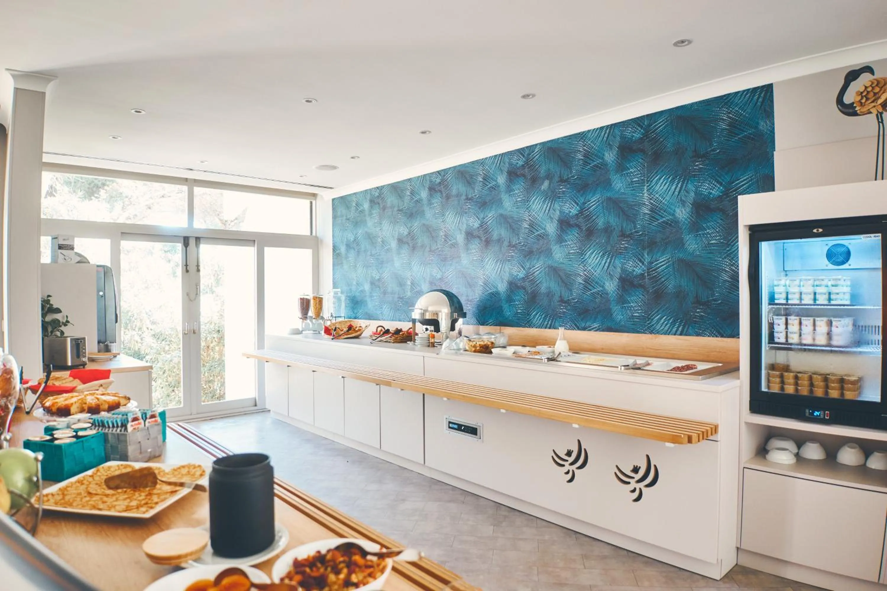 Buffet breakfast in Hotel Le Quetzal