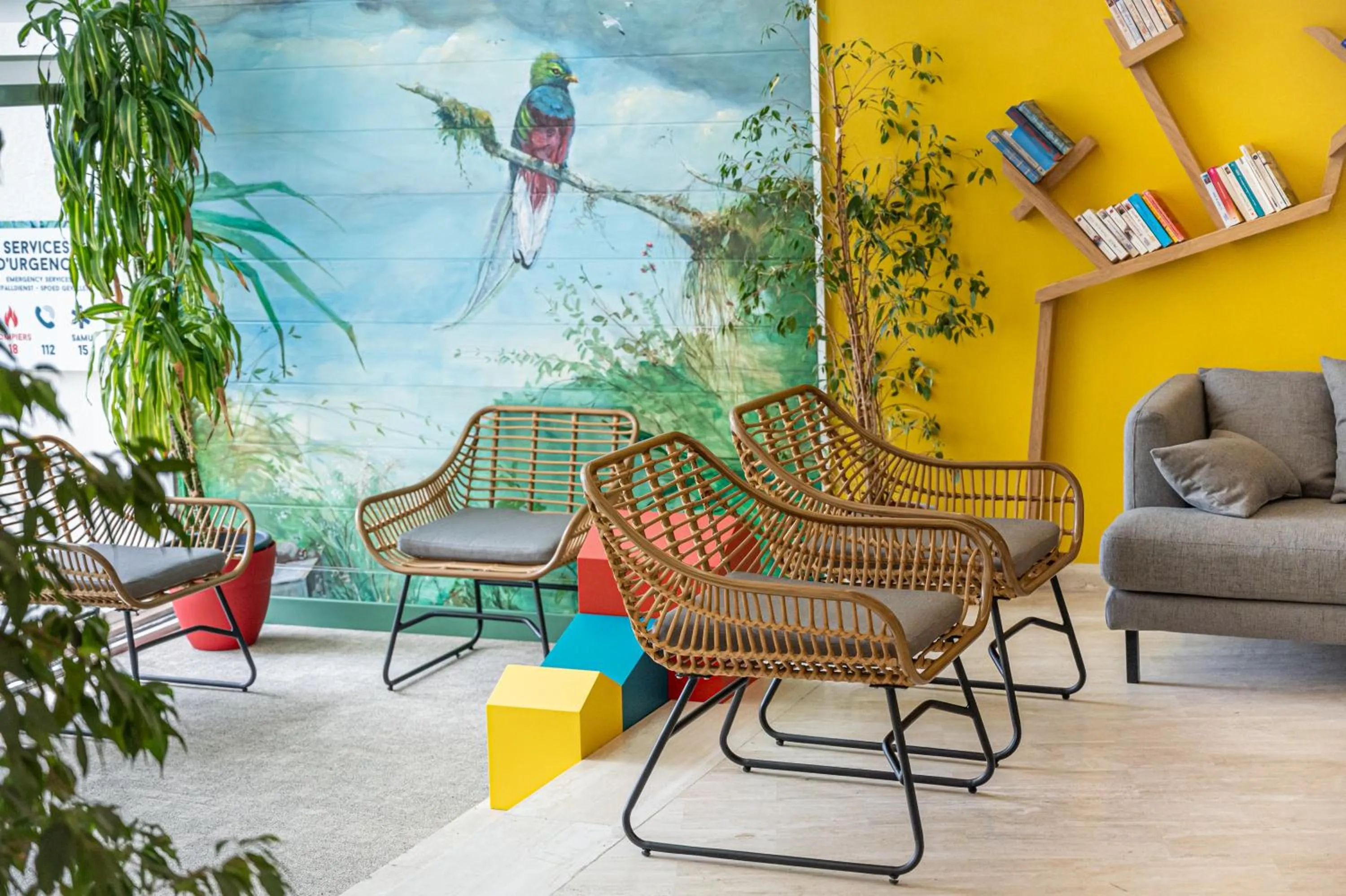 Living room in Hotel Le Quetzal