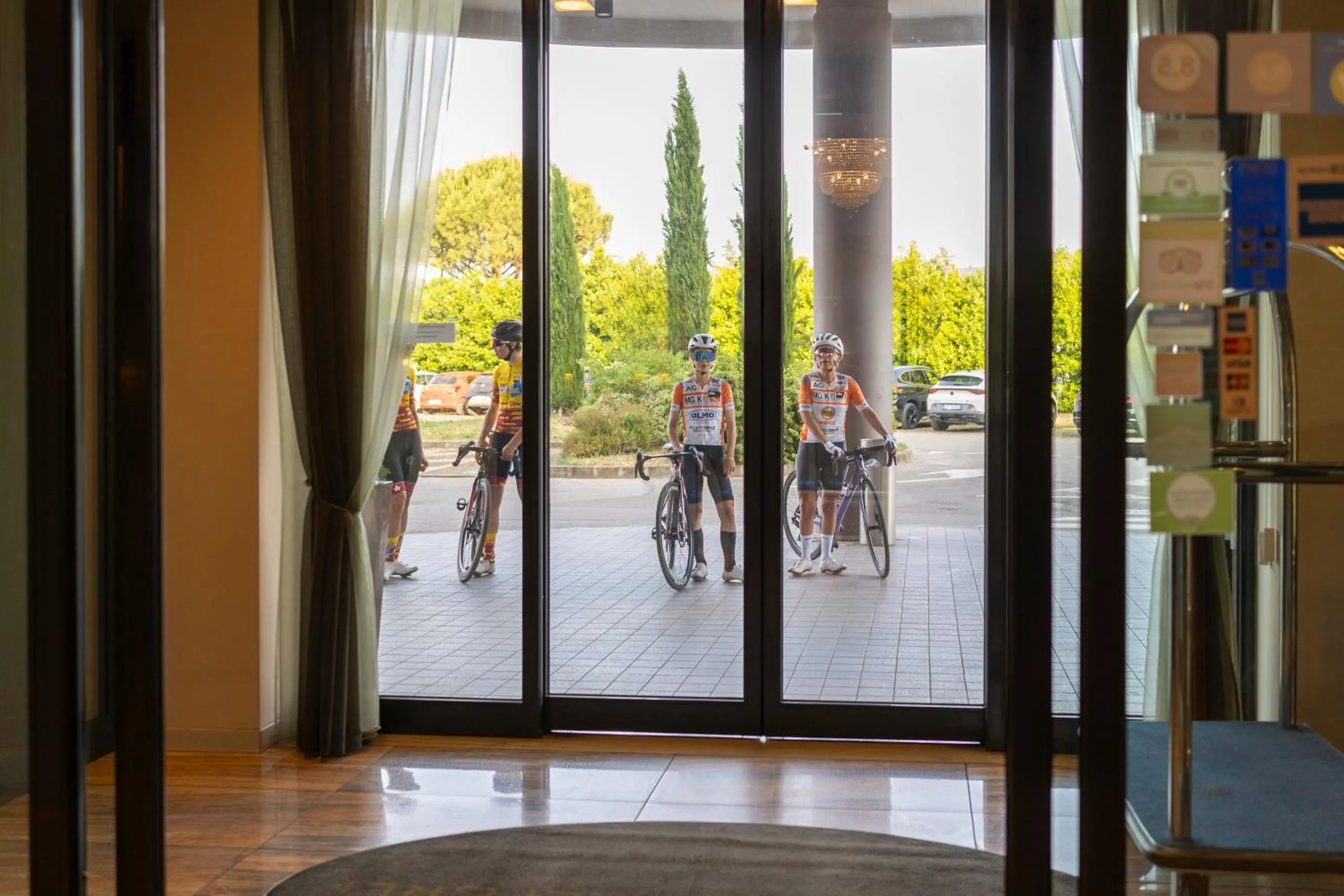 Cycling in Grand Hotel Forlì