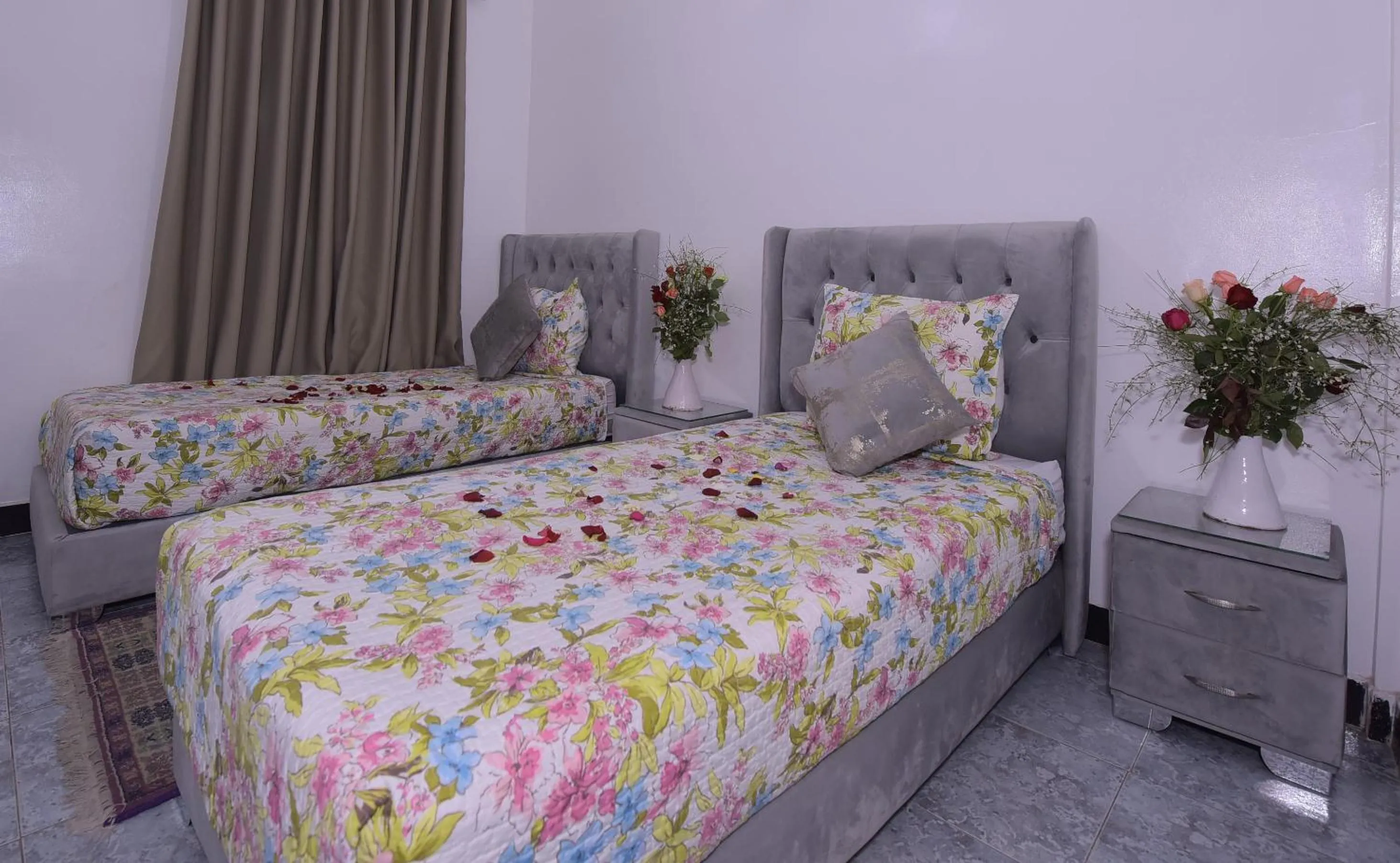 Twin Room in Hotel Riad Fantasia