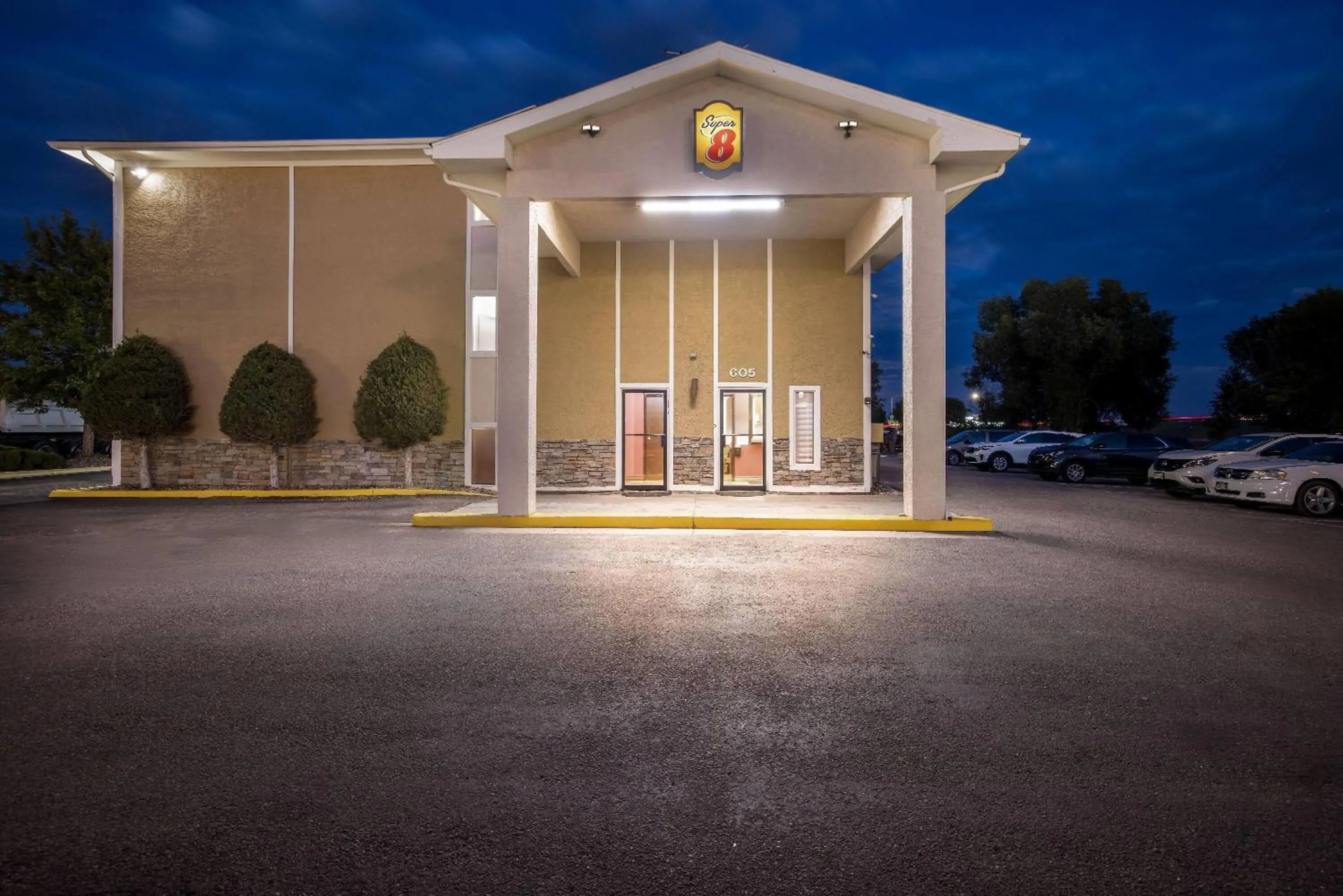 Property building in Super 8 by Wyndham Colorado Springs Peterson Space Force