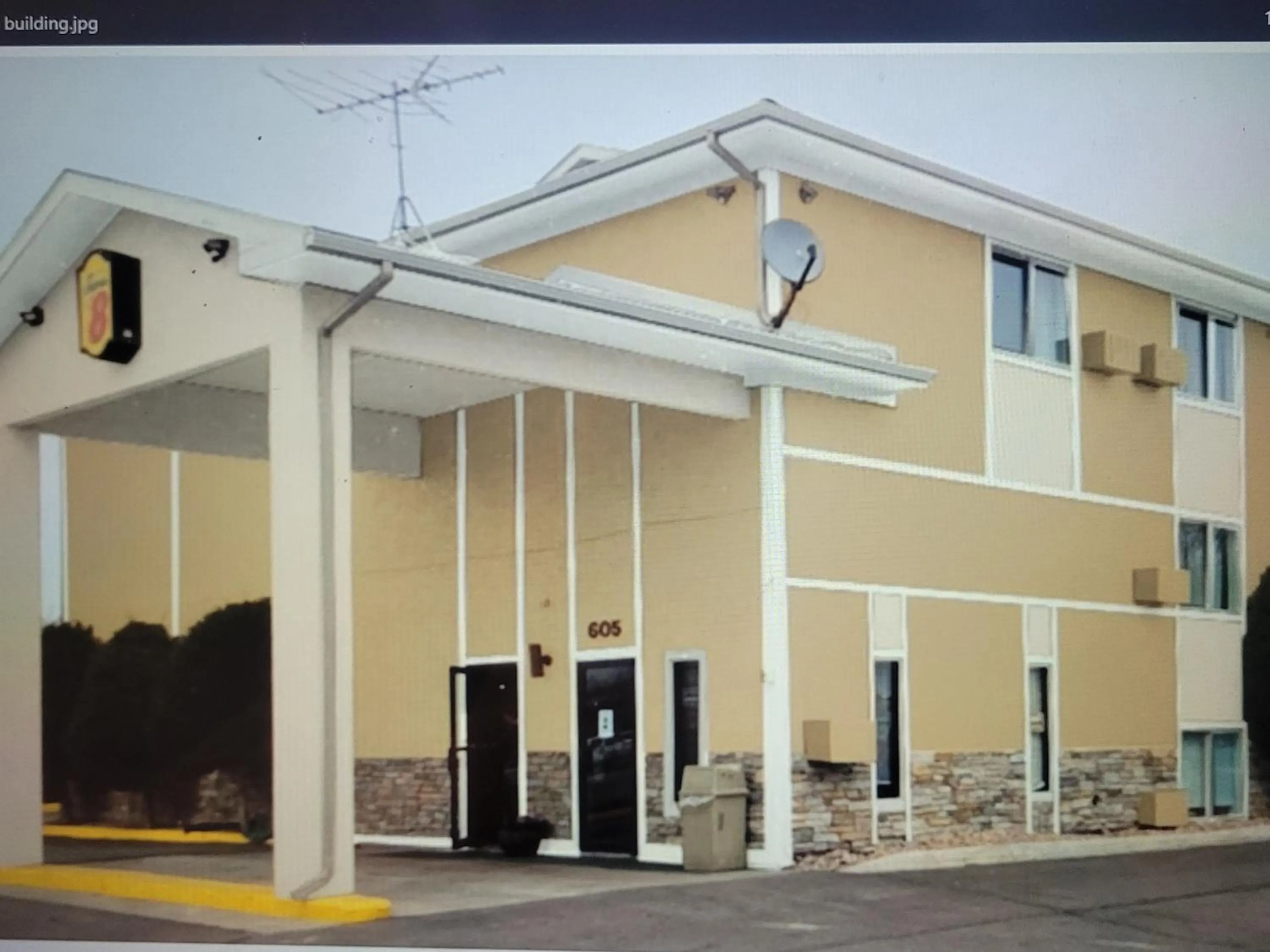 Property building in Super 8 by Wyndham Colorado Springs Peterson Space Force