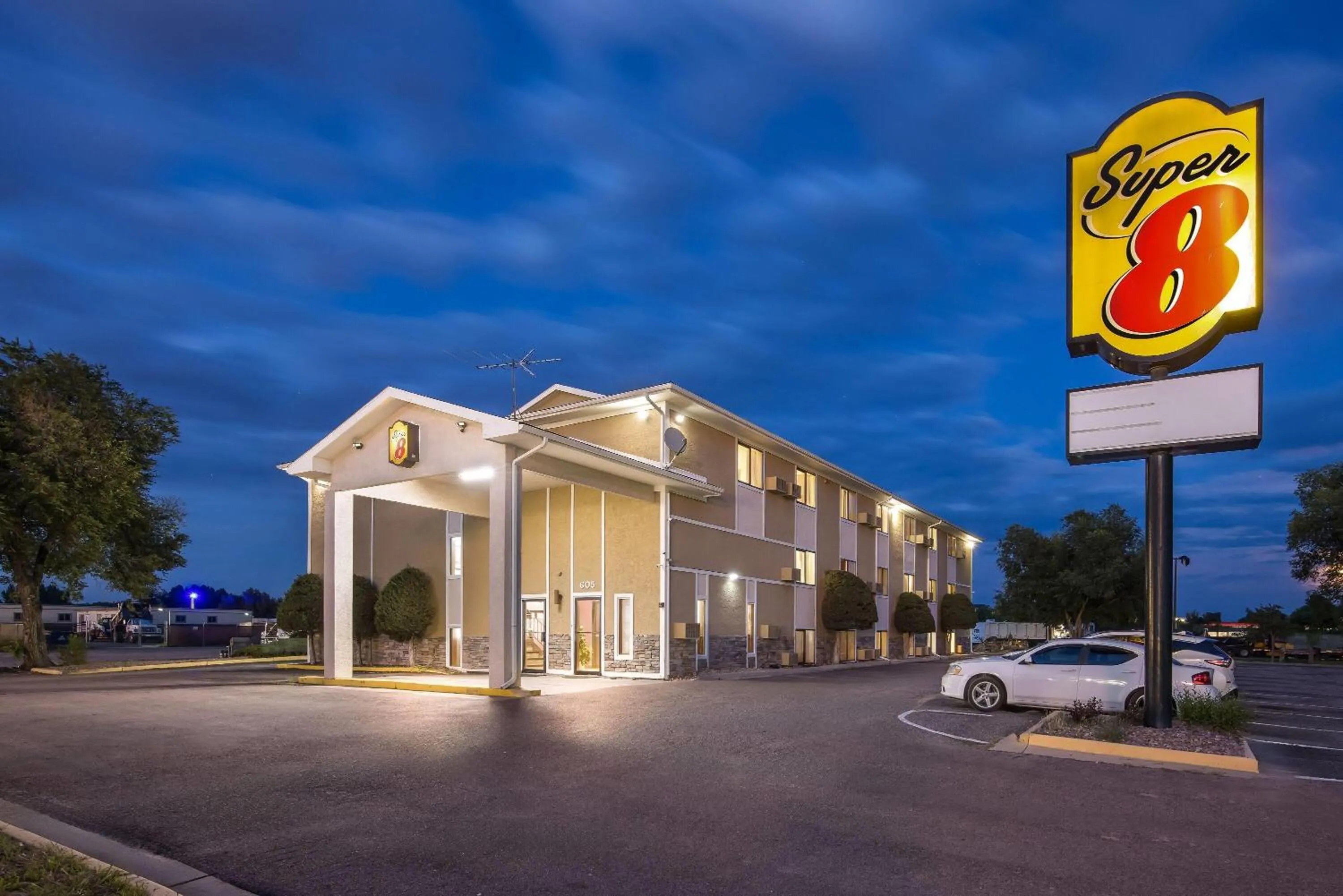 Property building in Super 8 by Wyndham Colorado Springs Peterson Space Force