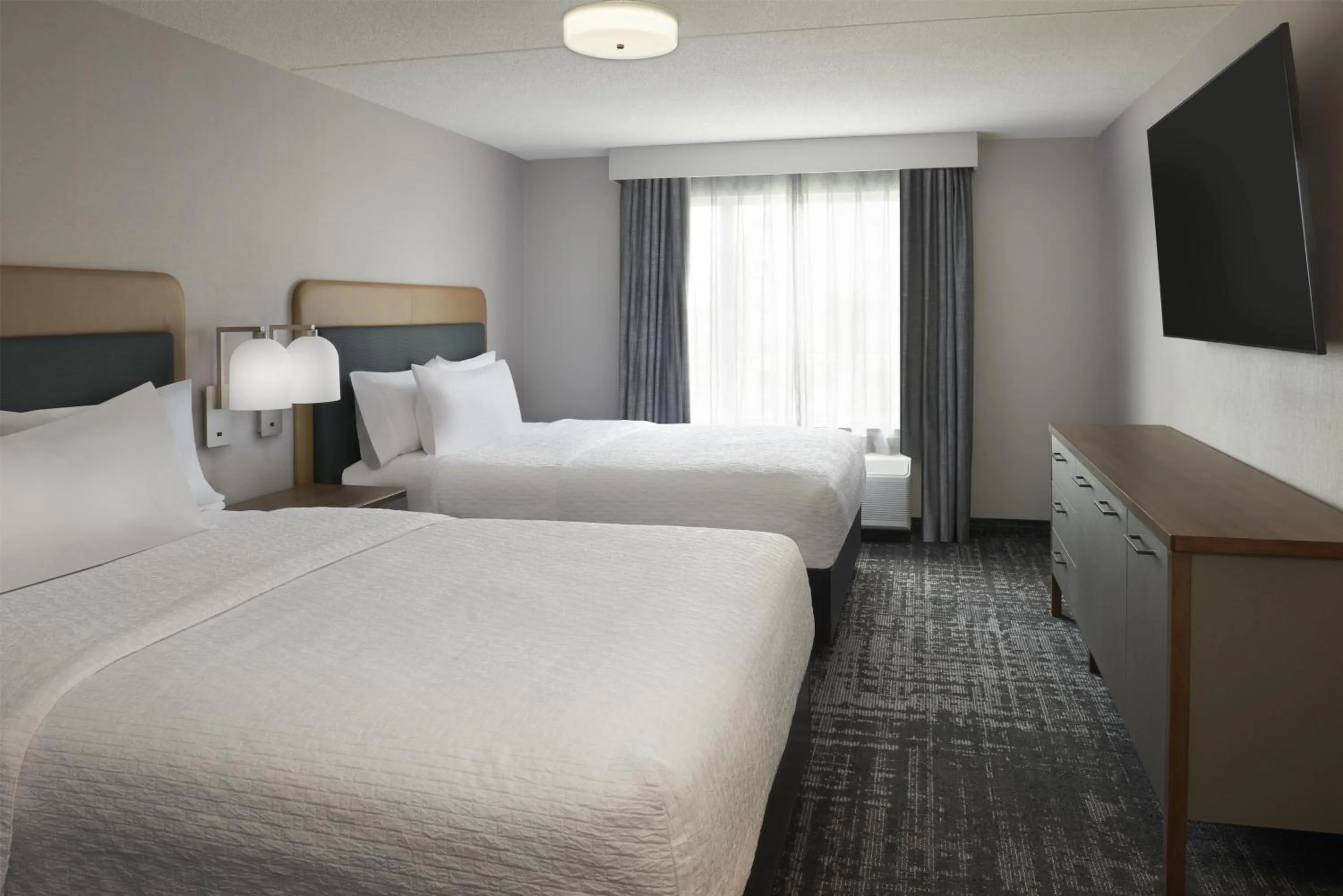 Bed in Homewood Suites by Hilton Toronto Vaughan