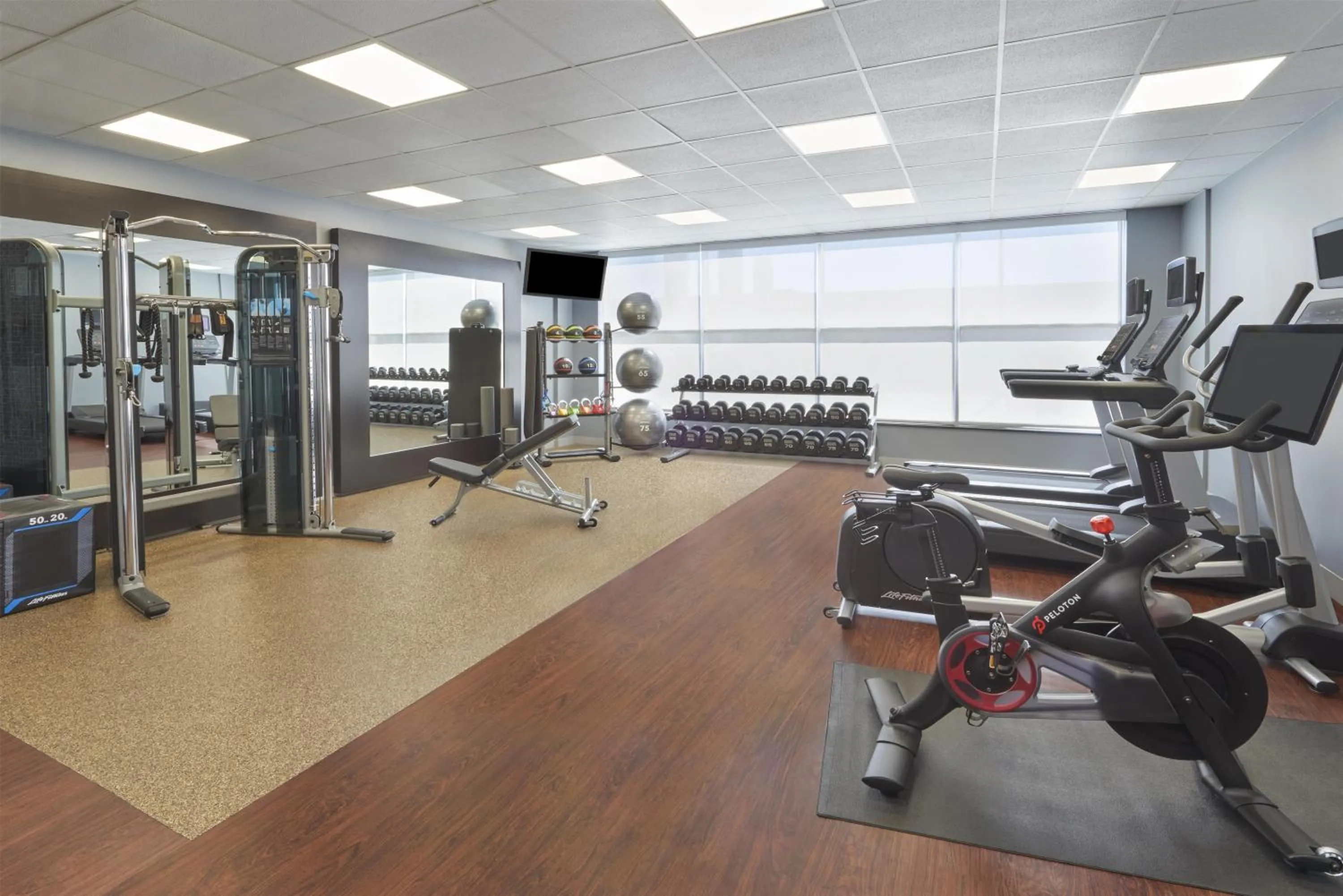 Fitness centre/facilities in Homewood Suites by Hilton Toronto Vaughan