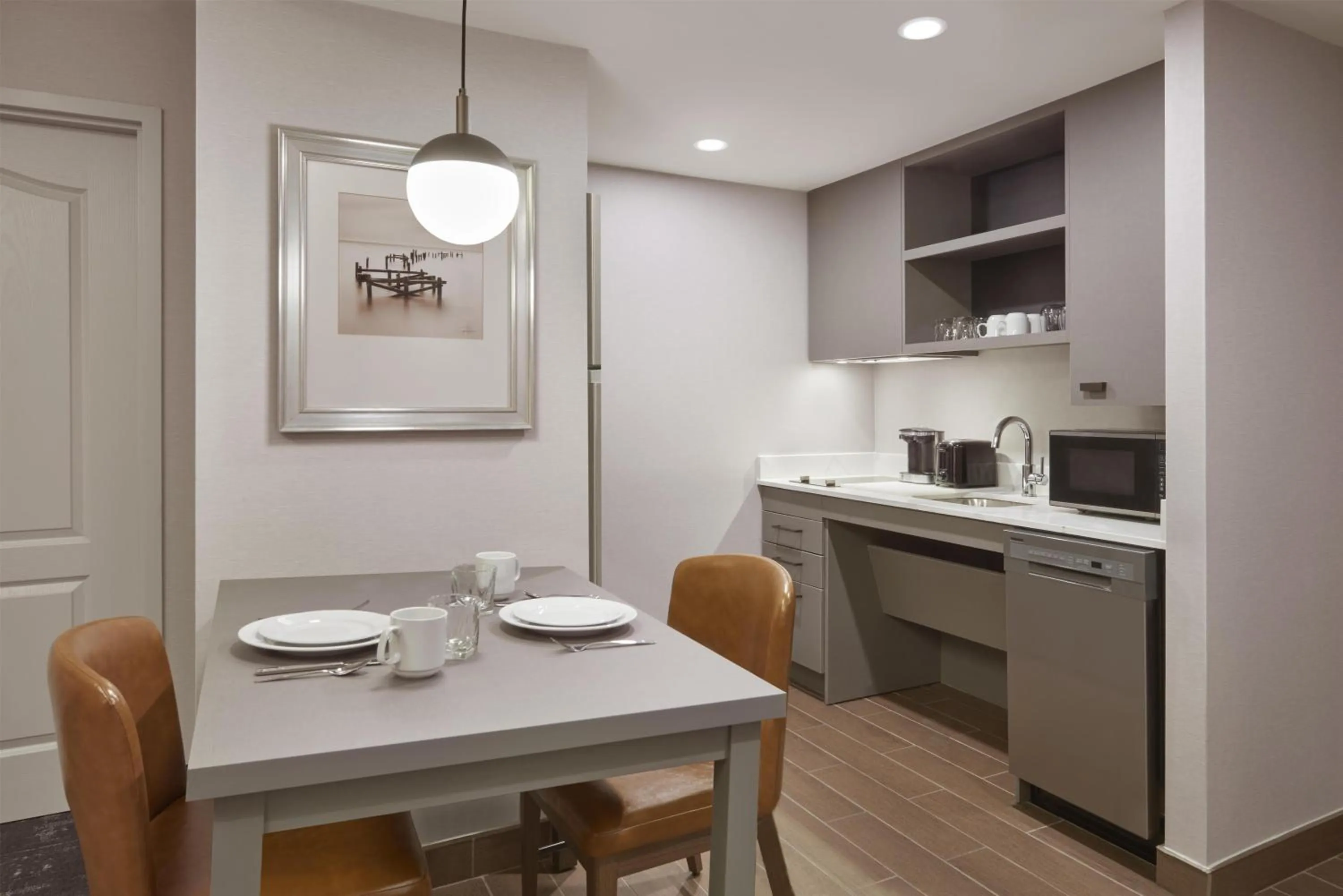 Kitchen or kitchenette in Homewood Suites by Hilton Toronto Vaughan