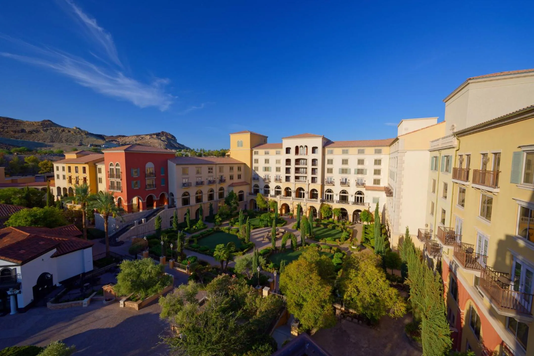 Property building in Hilton Lake Las Vegas Resort & Spa