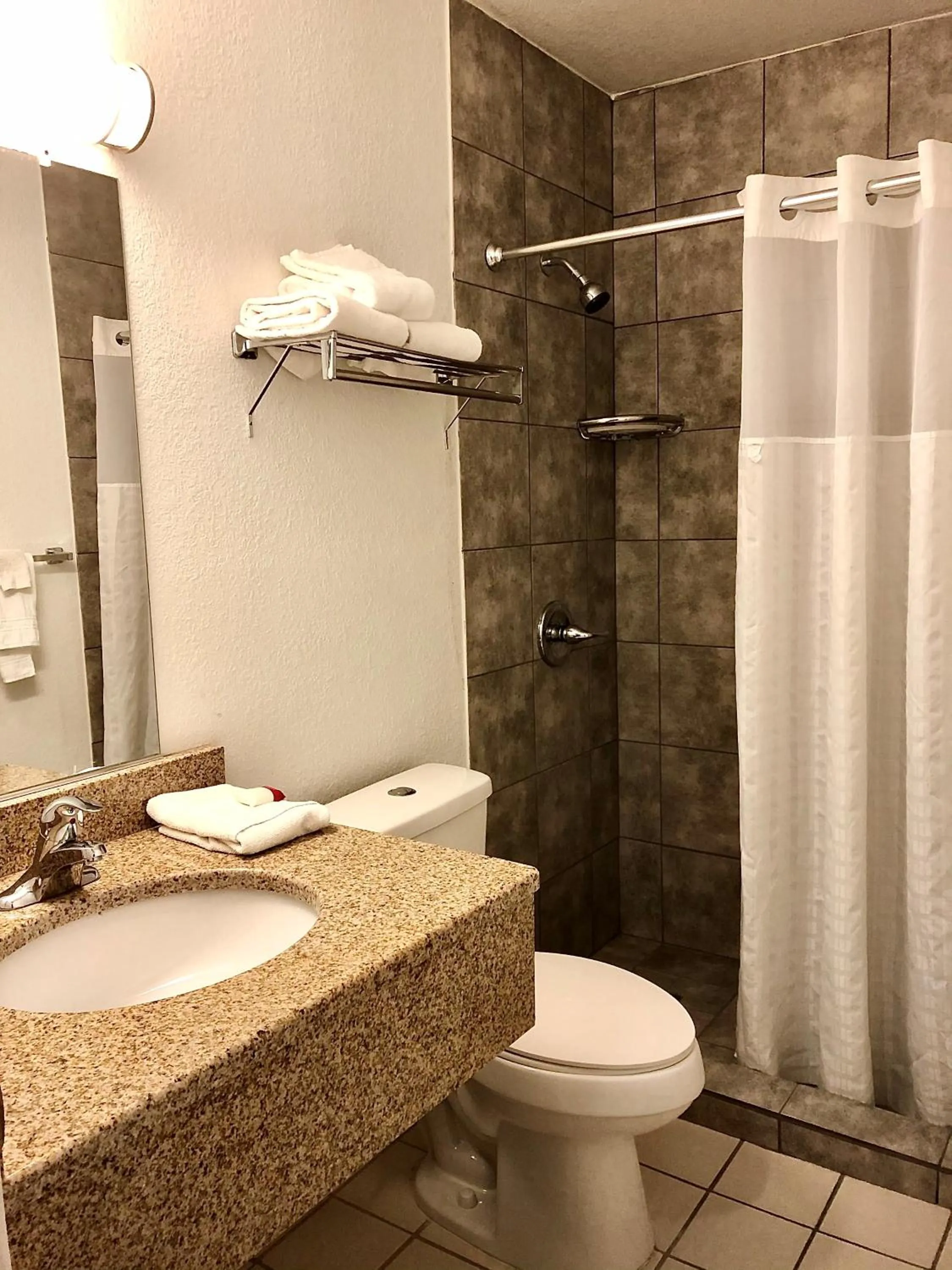 Bathroom in Ramada by Wyndham Spokane Valley