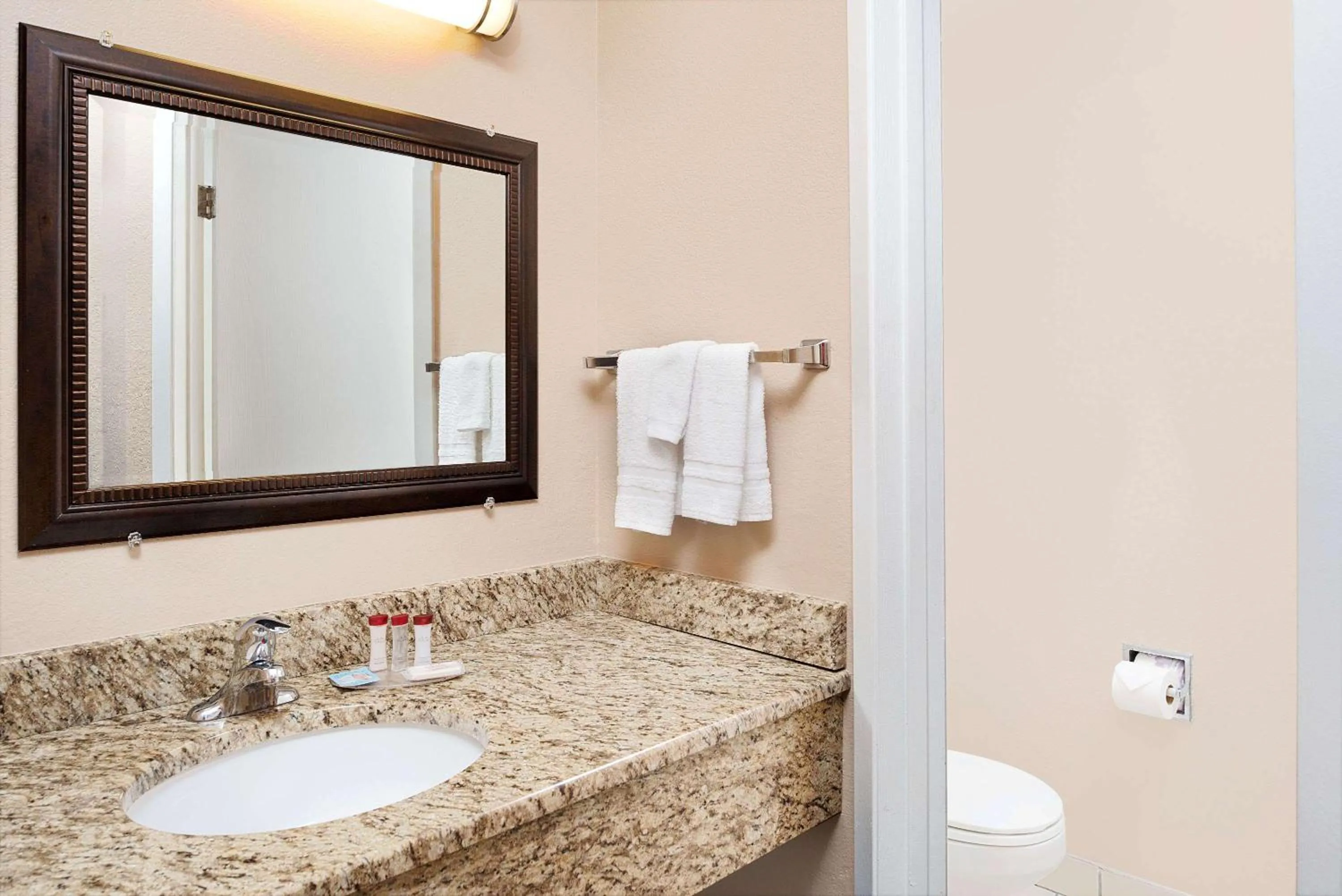 Bathroom in Ramada by Wyndham Spokane Valley