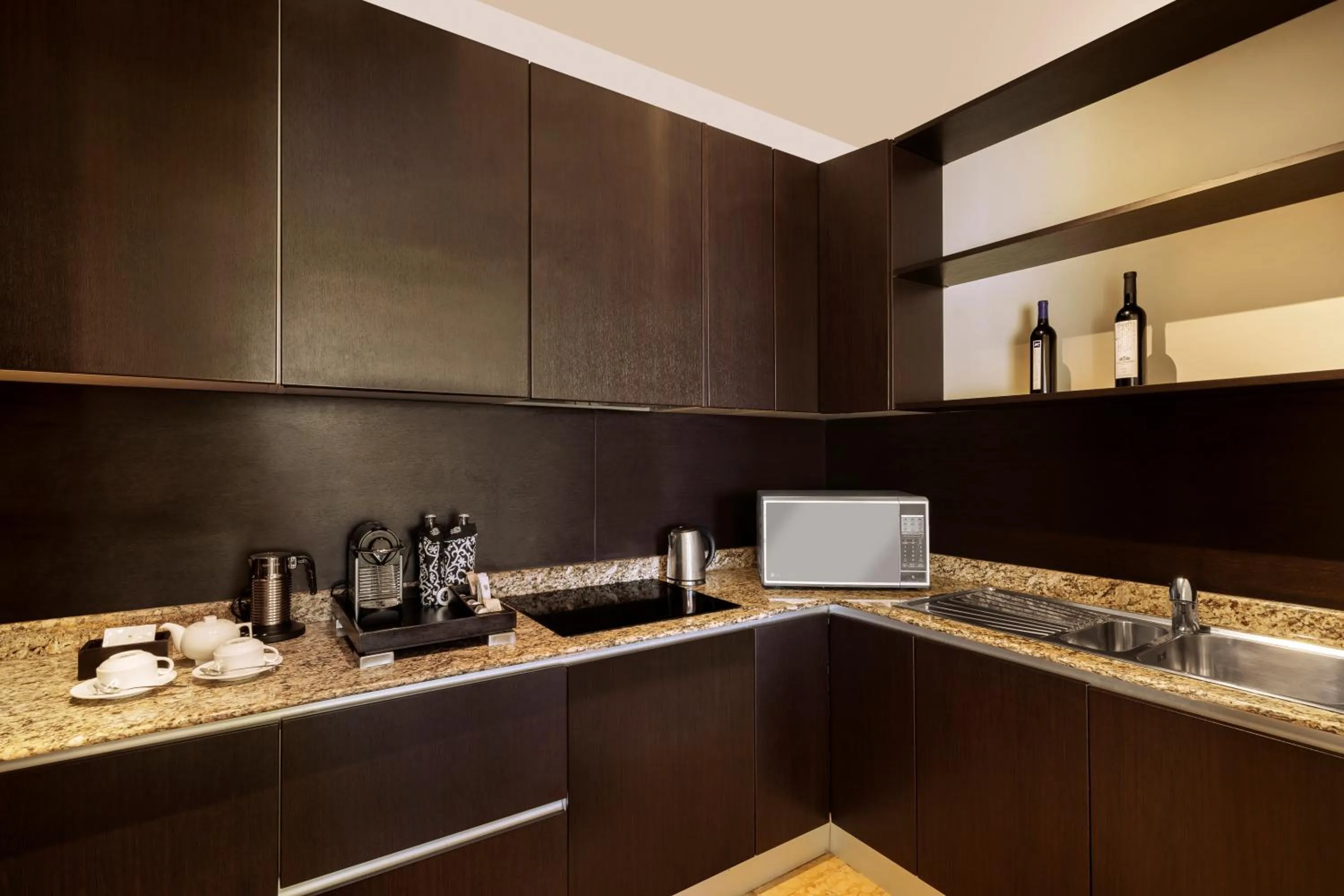 kitchen in Banyan Tree Mayakoba