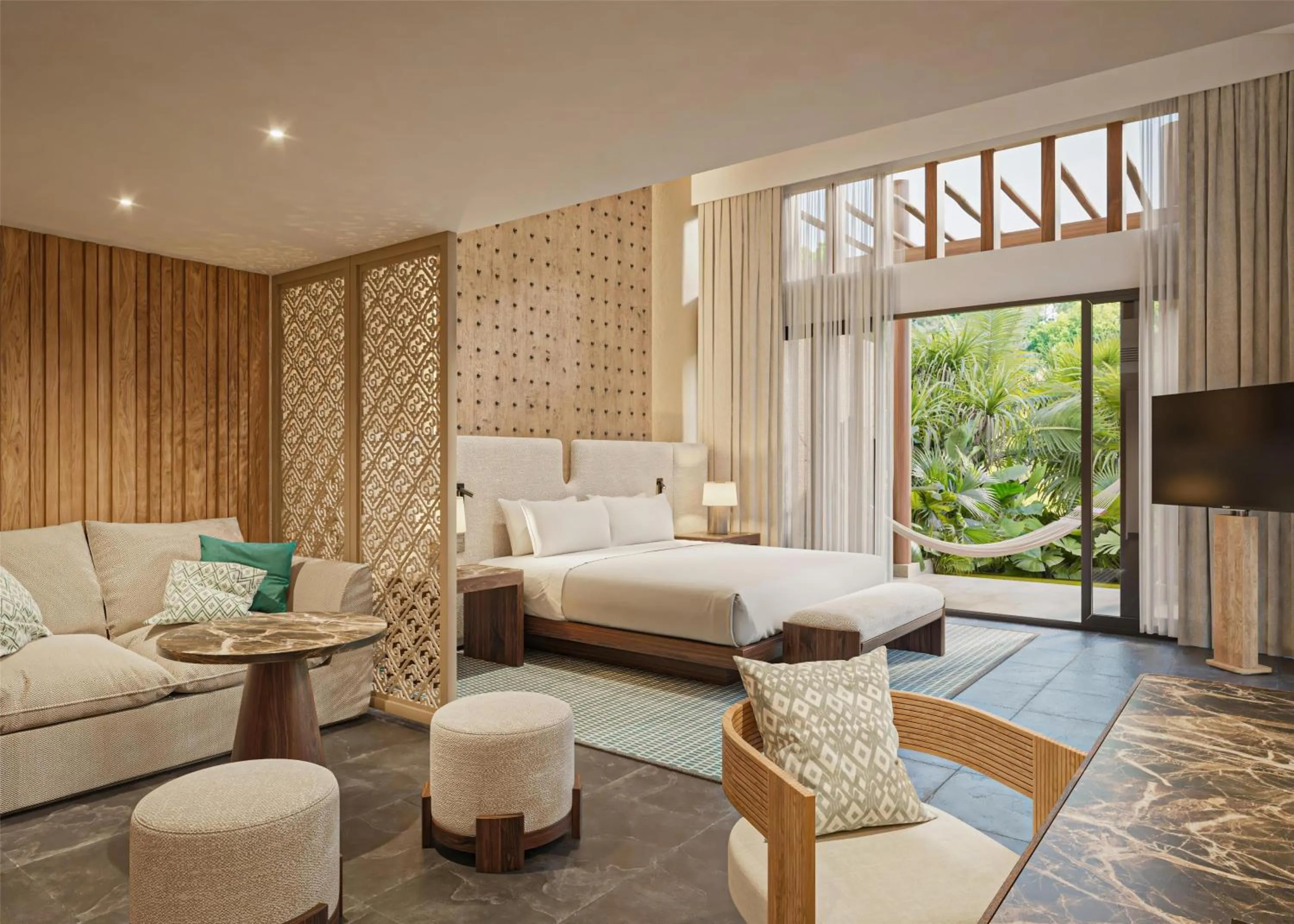 Bedroom, Bed in Banyan Tree Mayakoba