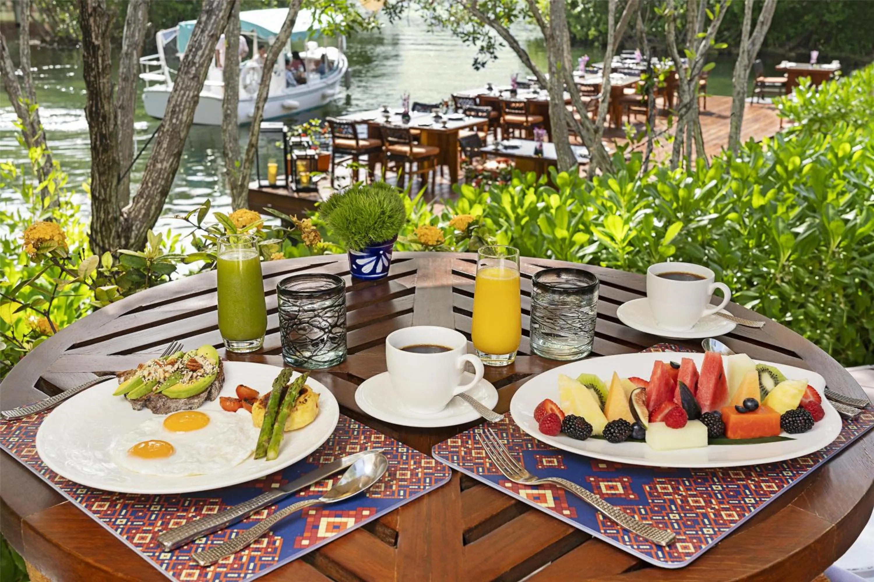 Food and drinks in Banyan Tree Mayakoba