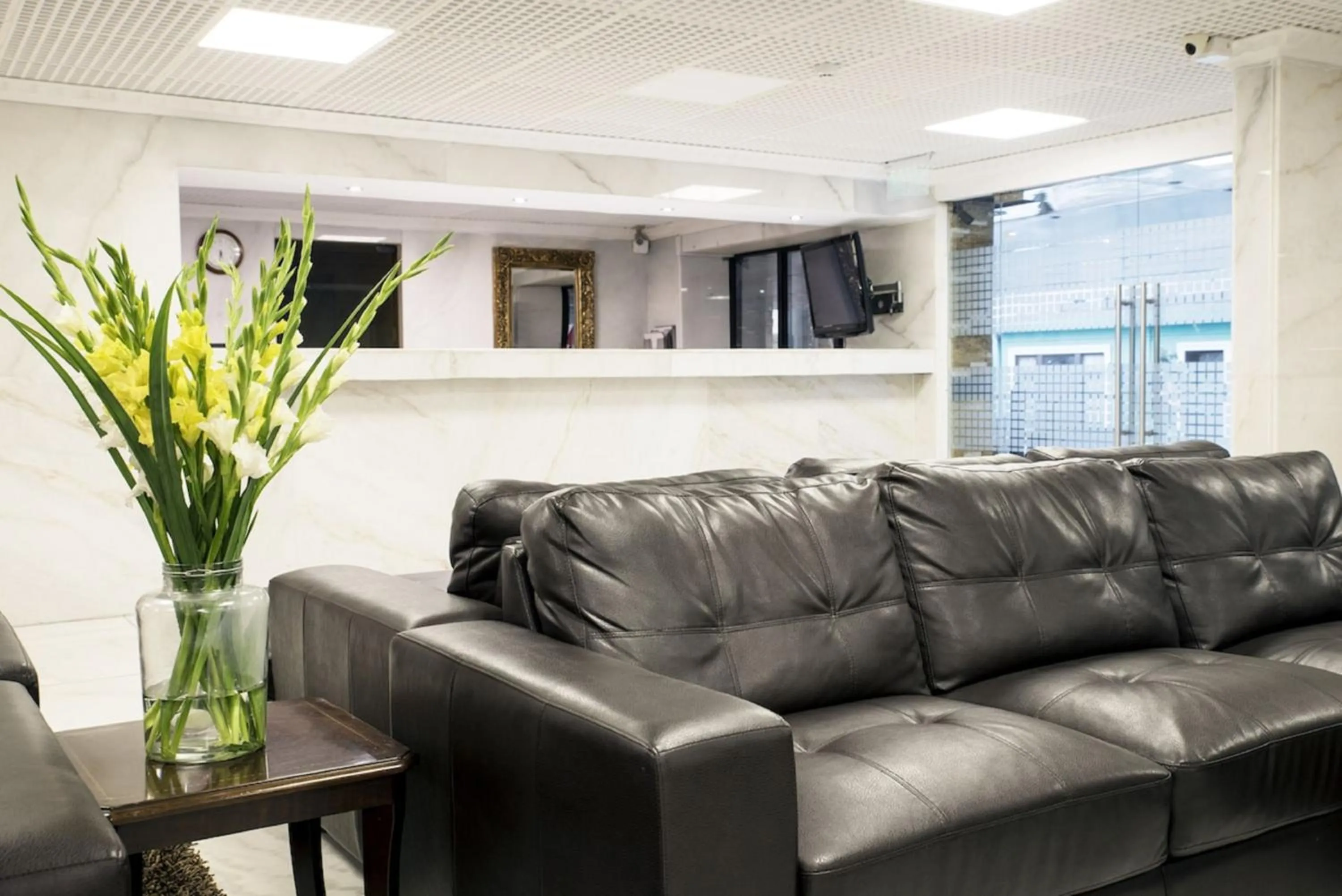 Living room in Inkari Apart Hotel