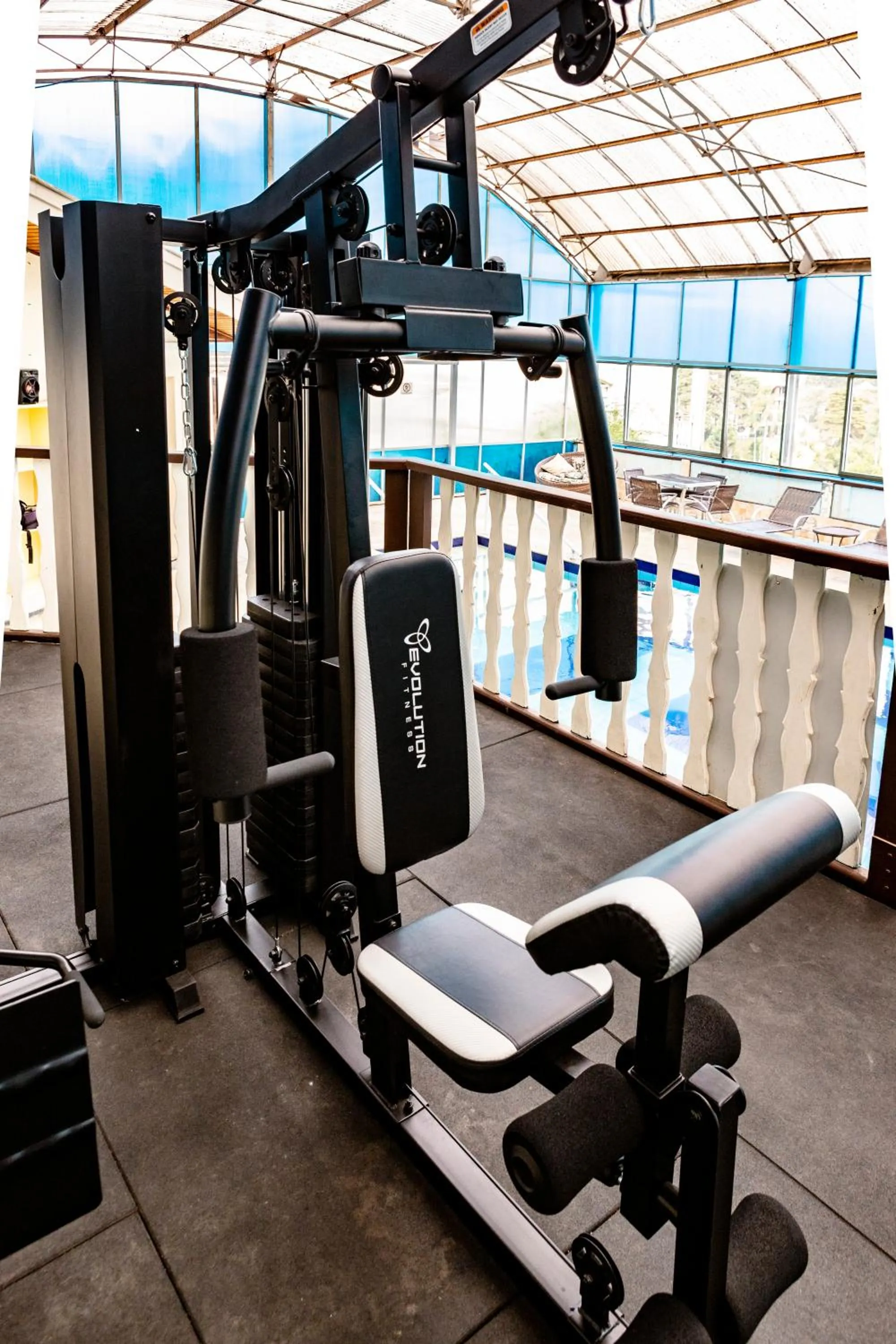 Fitness centre/facilities in Hotel Leão da Montanha