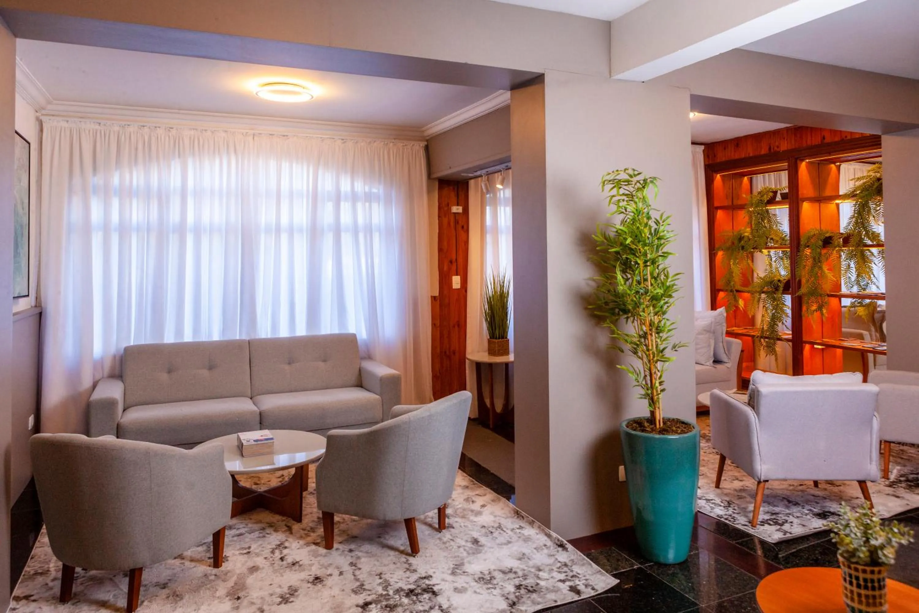 Living room in Hotel Leão da Montanha