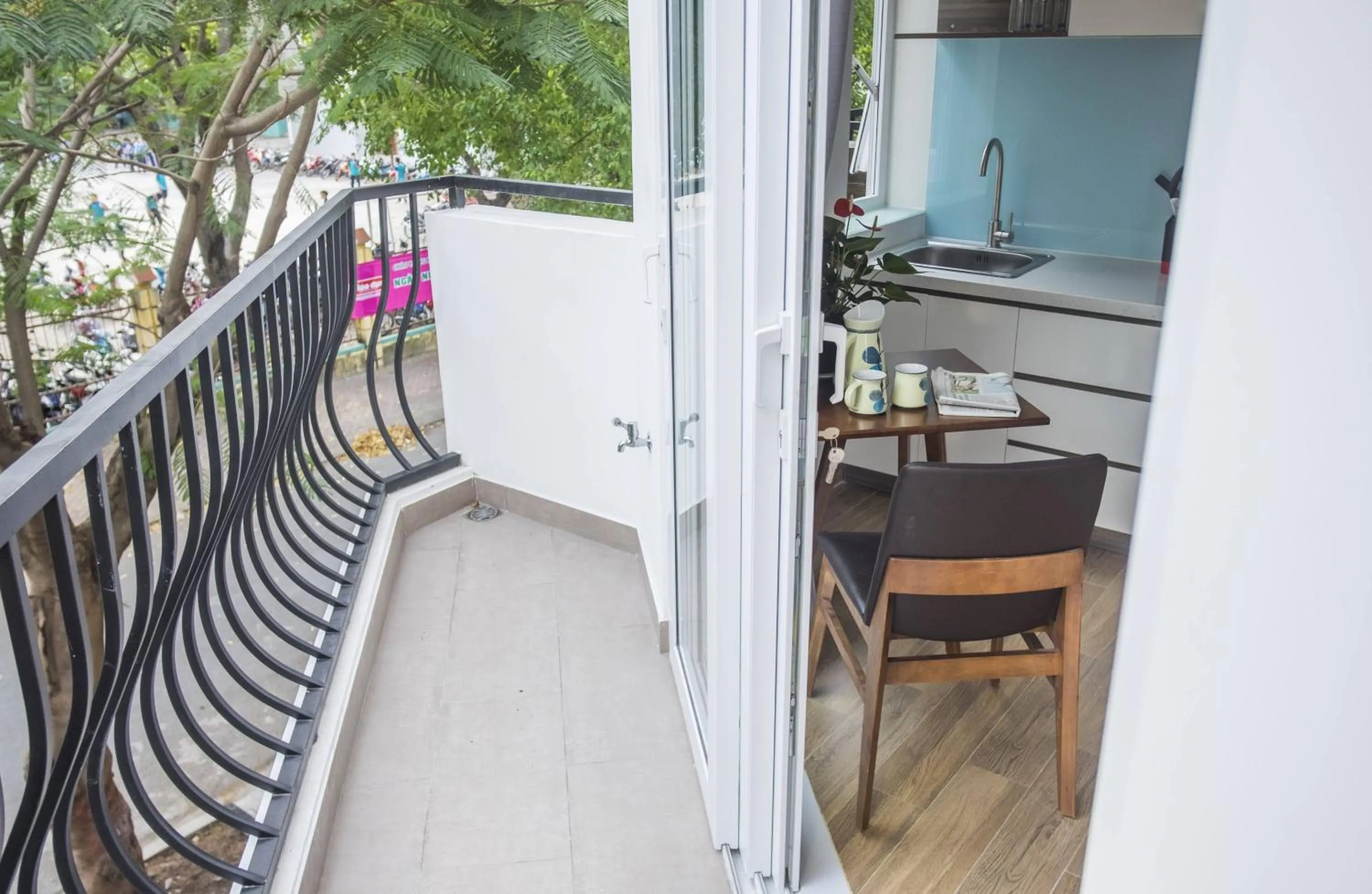 Balcony/Terrace in Spring Light Home