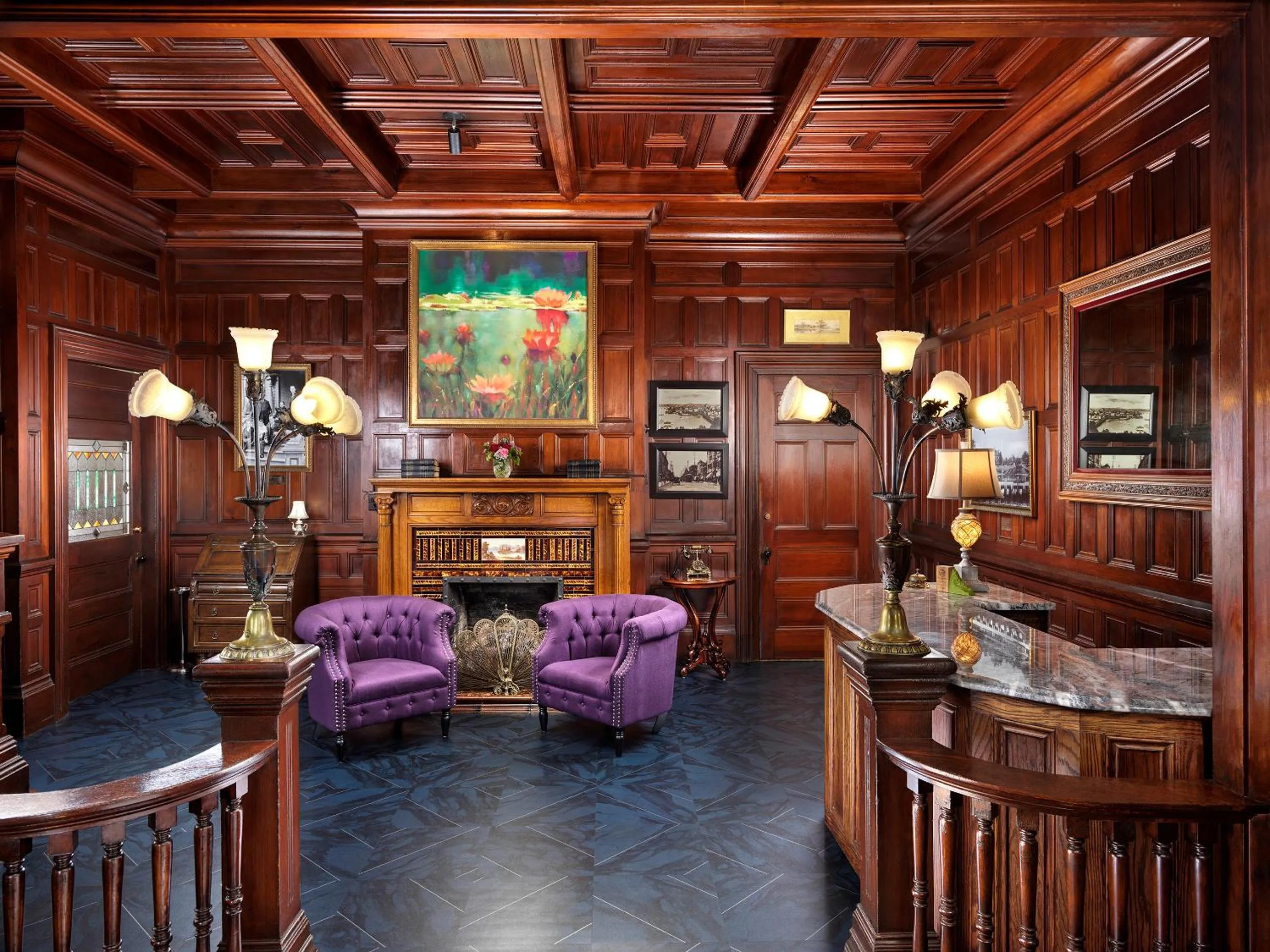 Lobby or reception in Pendray Inn and Tea House