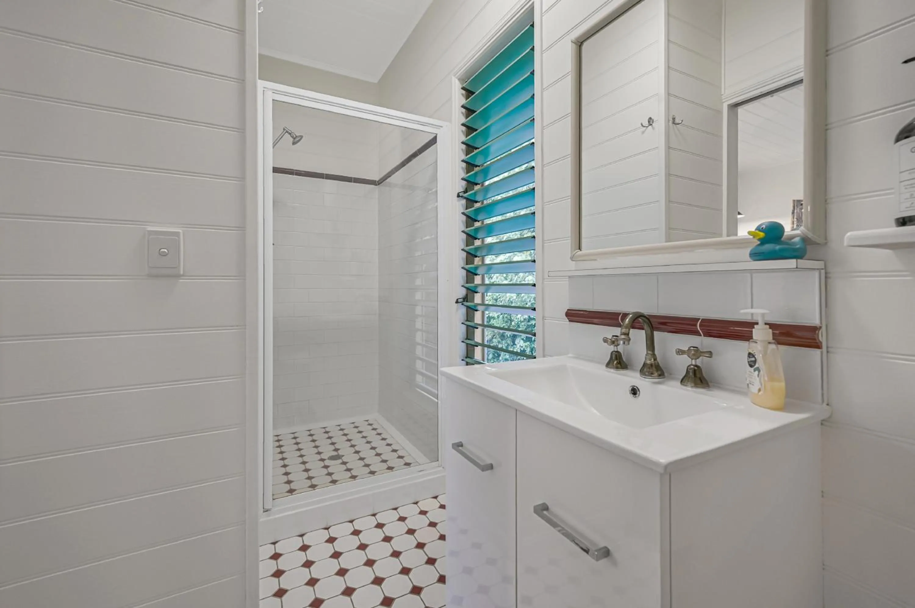 Shower in Licuala Lodge